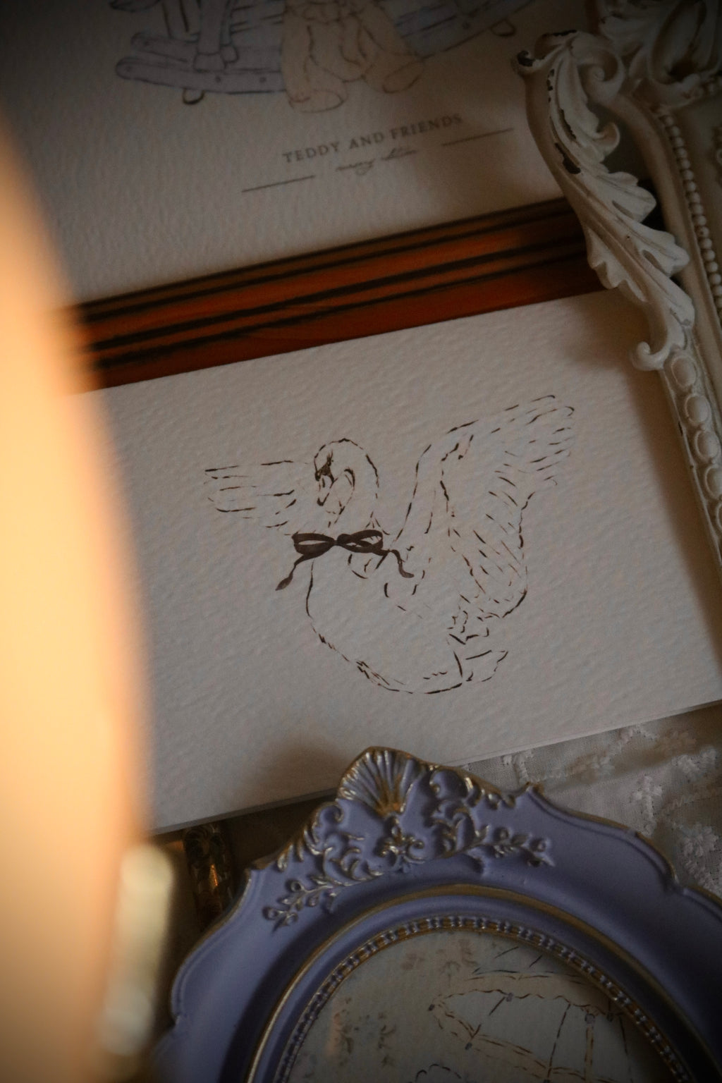Swan | Illustrated Keepsake Card