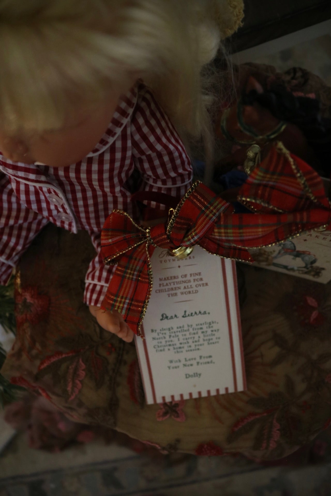 Toy Tag from the North Pole Toy Makers