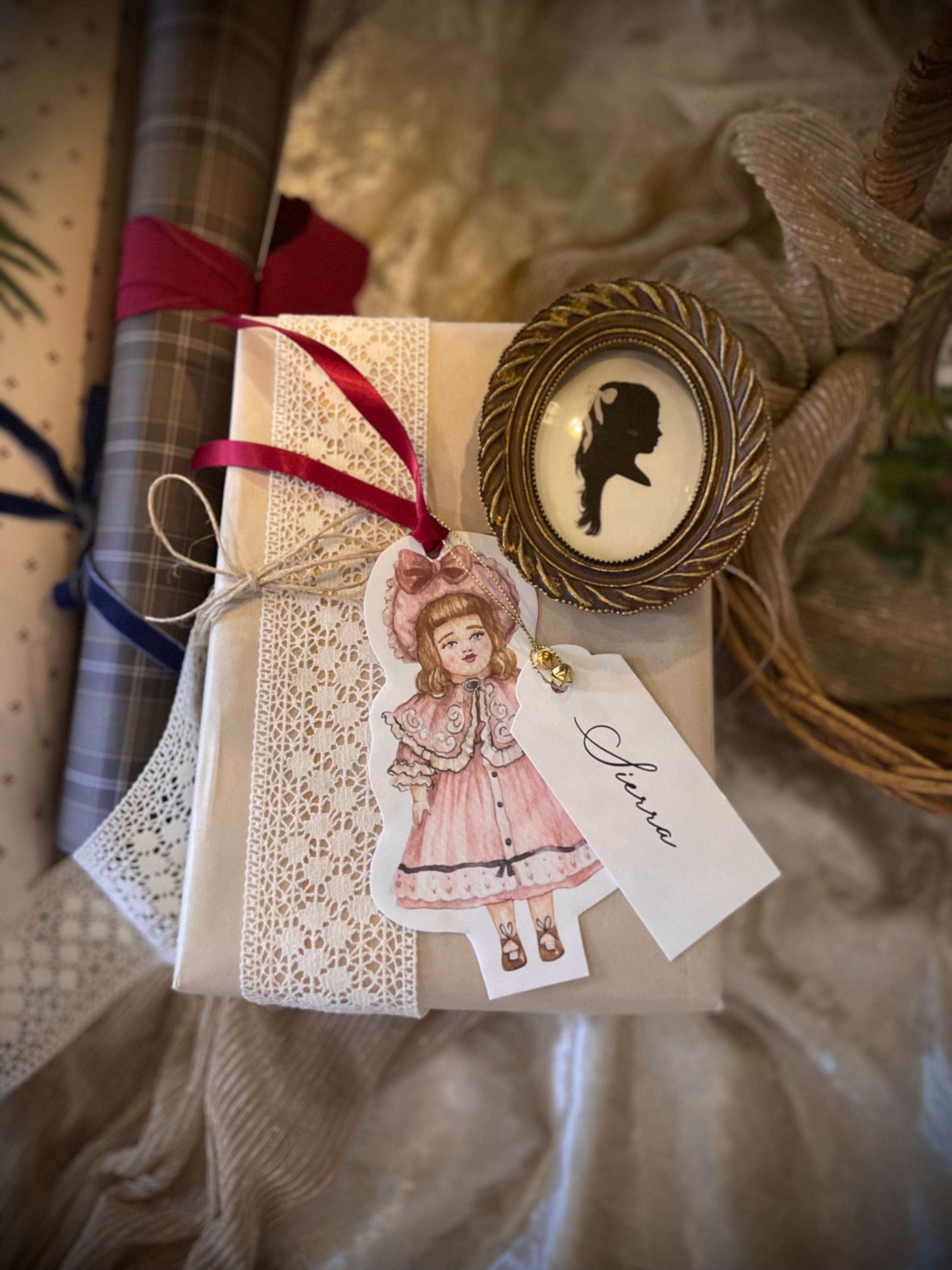 Storybook Style Gift Tag