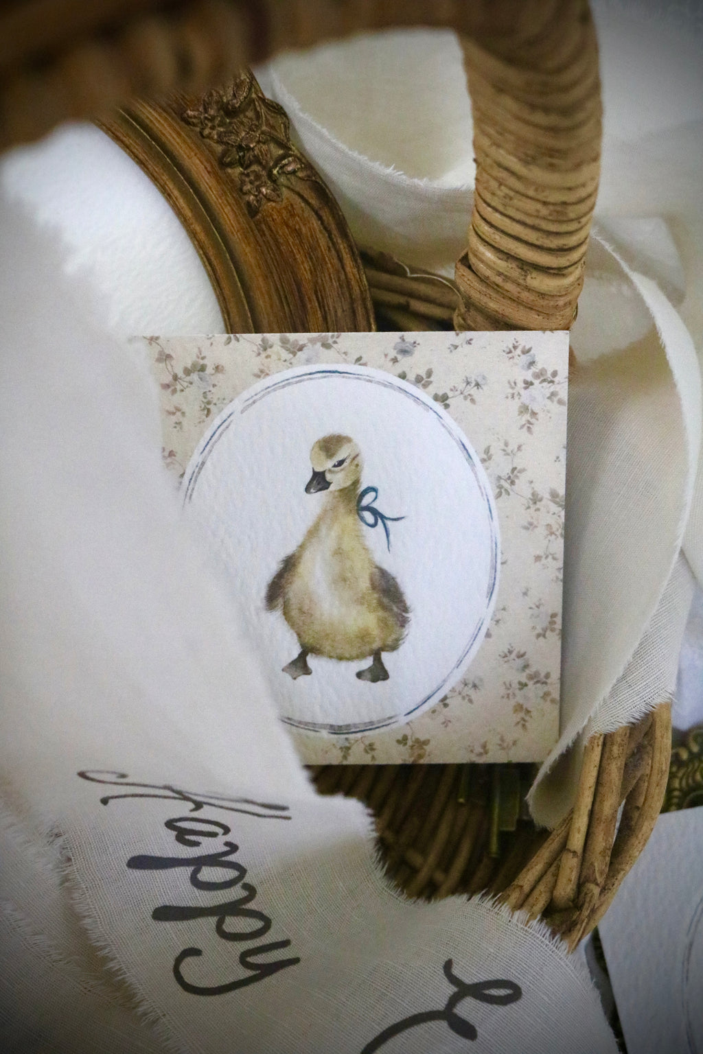 Ruffled Duckling | Art Print or Greeting Card