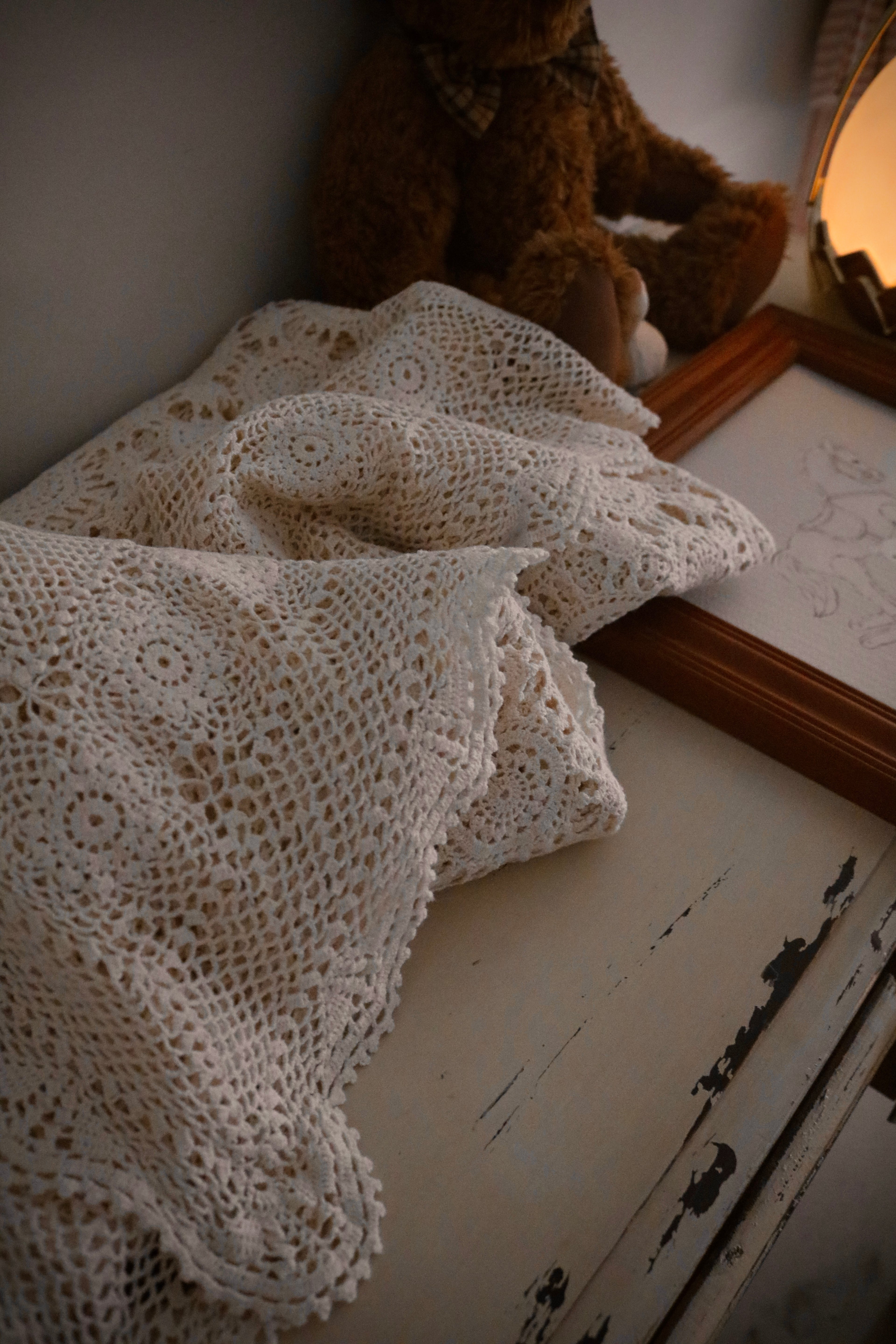 Vintage Crochet Cover