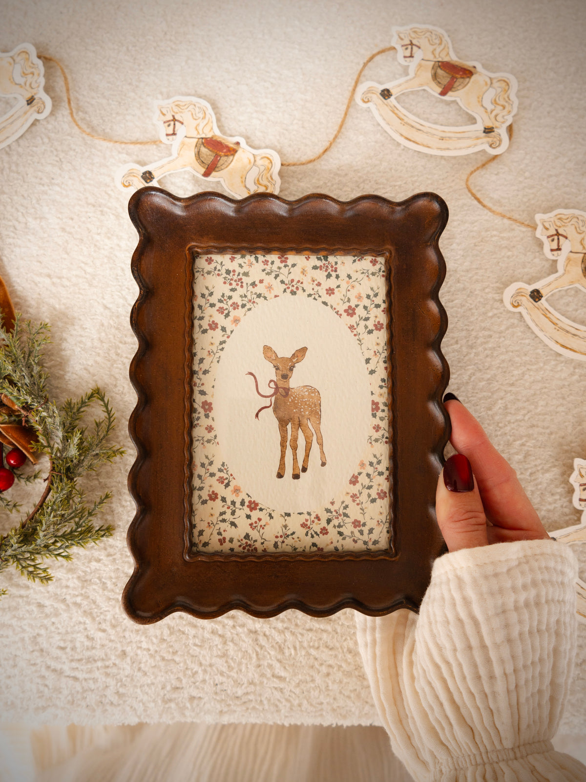 Fawn | Available as Christmas Card or Print