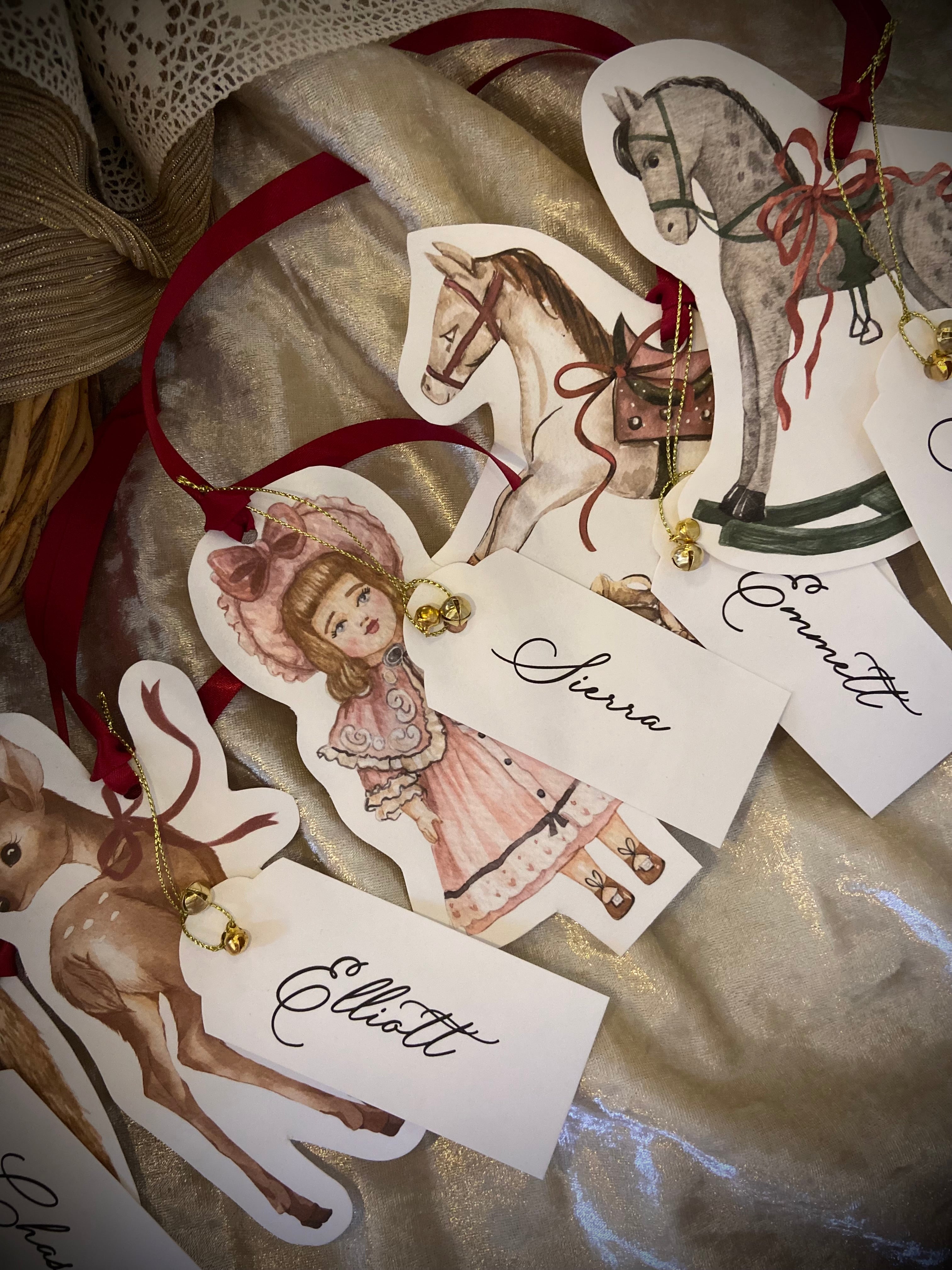 Storybook Style Gift Tag