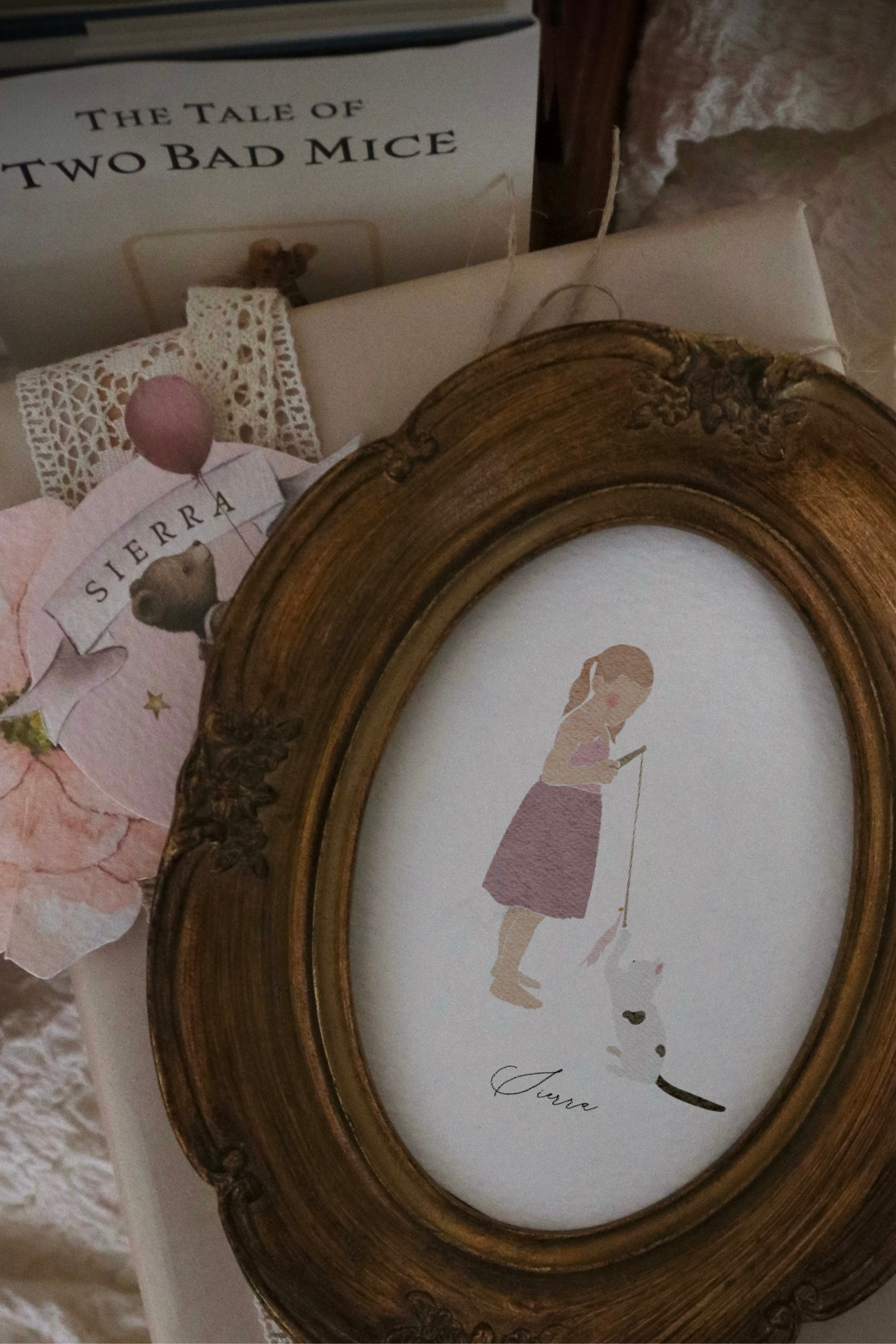 Storybook Portrait Illustration