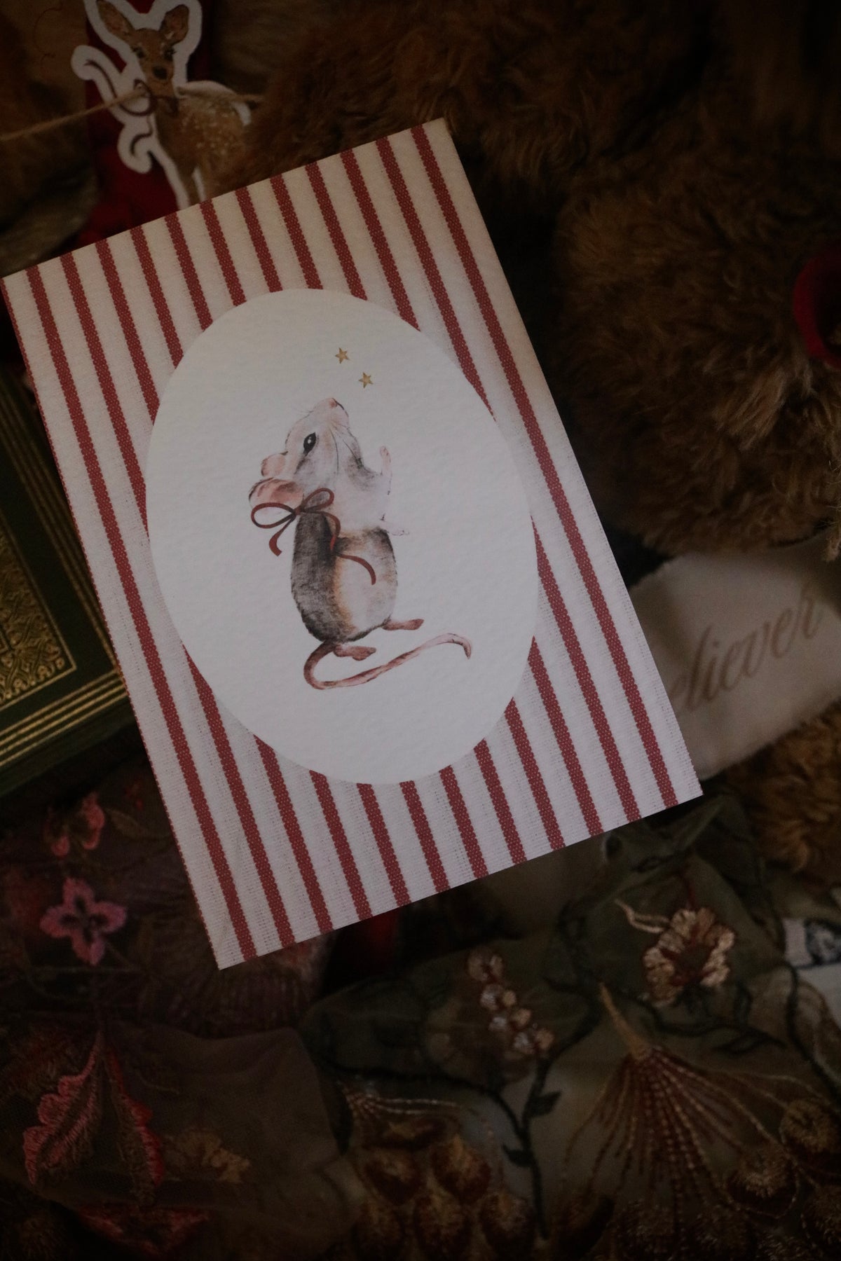Mouse | Available as Christmas Card or Print