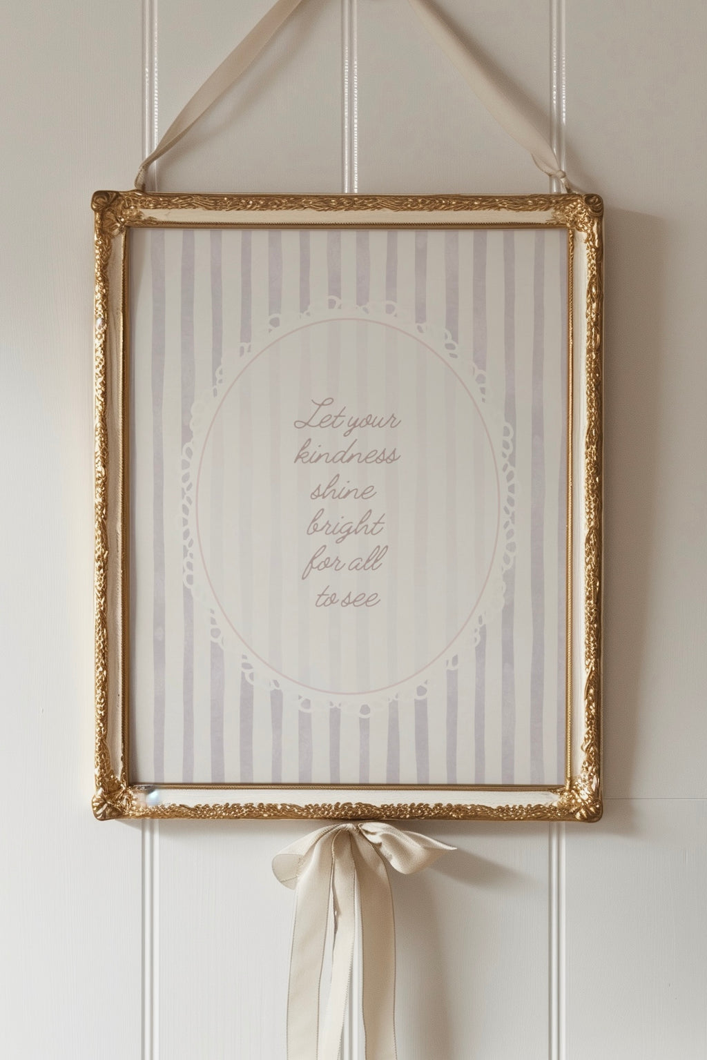 'Let Your Kindness Shine Bright' Quote | 2 Colour Options | Petite Étoile