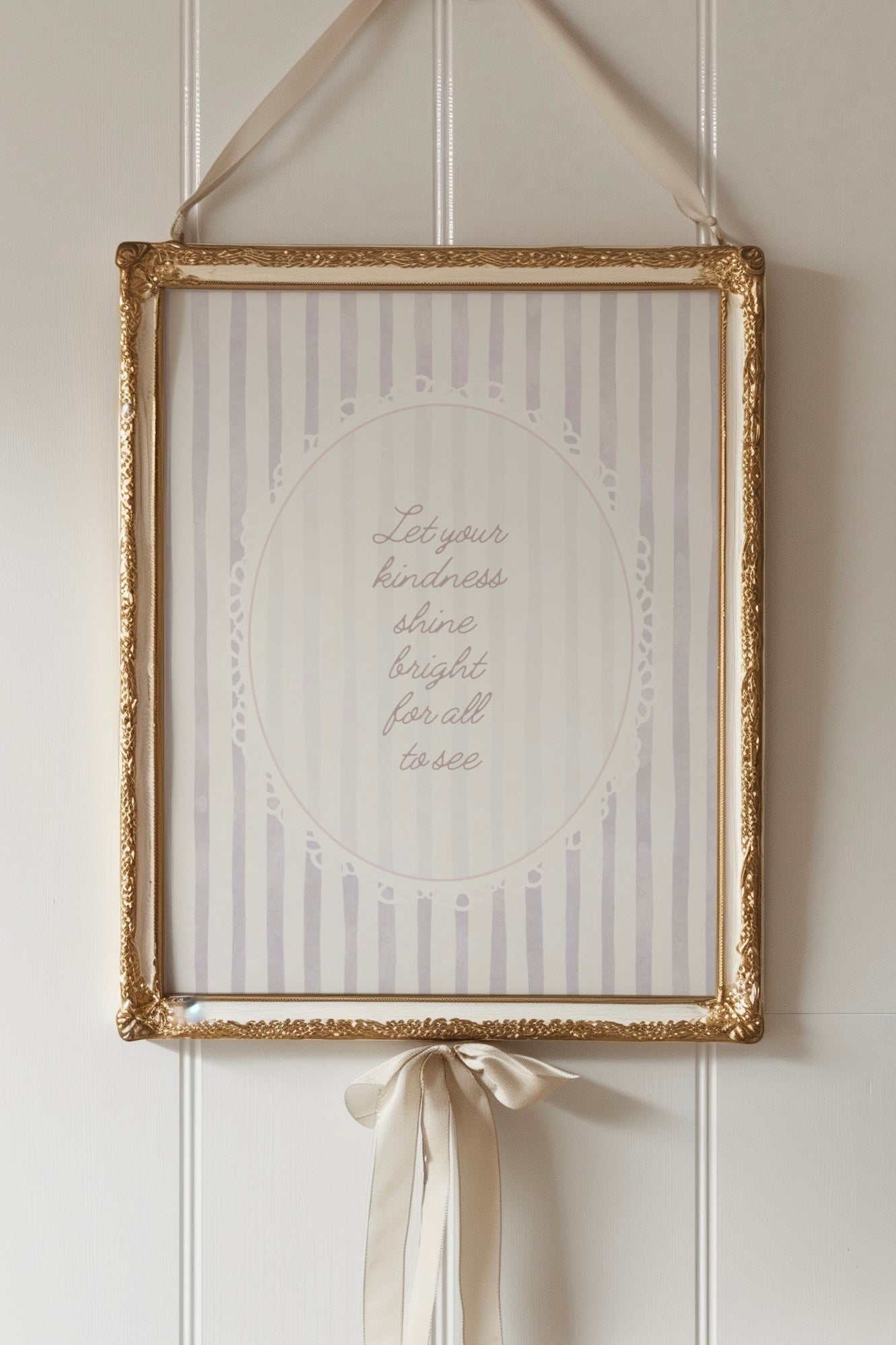 'Let Your Kindness Shine Bright' Quote | 2 Colour Options | Petite Étoile