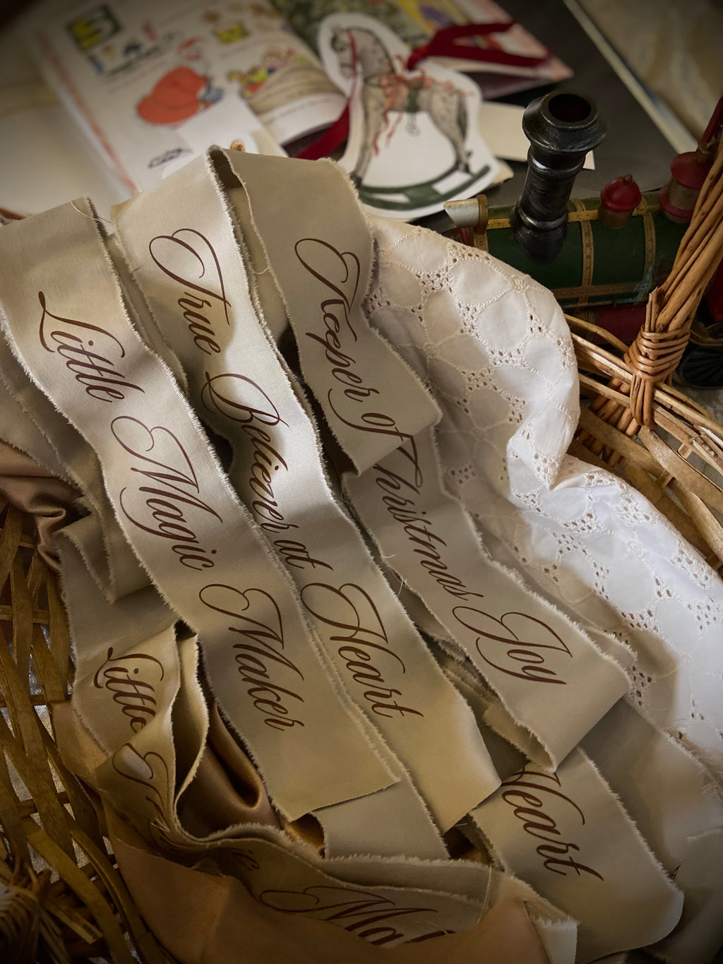 Sateen Keepsake Christmas Ribbon