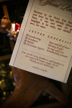 Letter Receipt from Santa