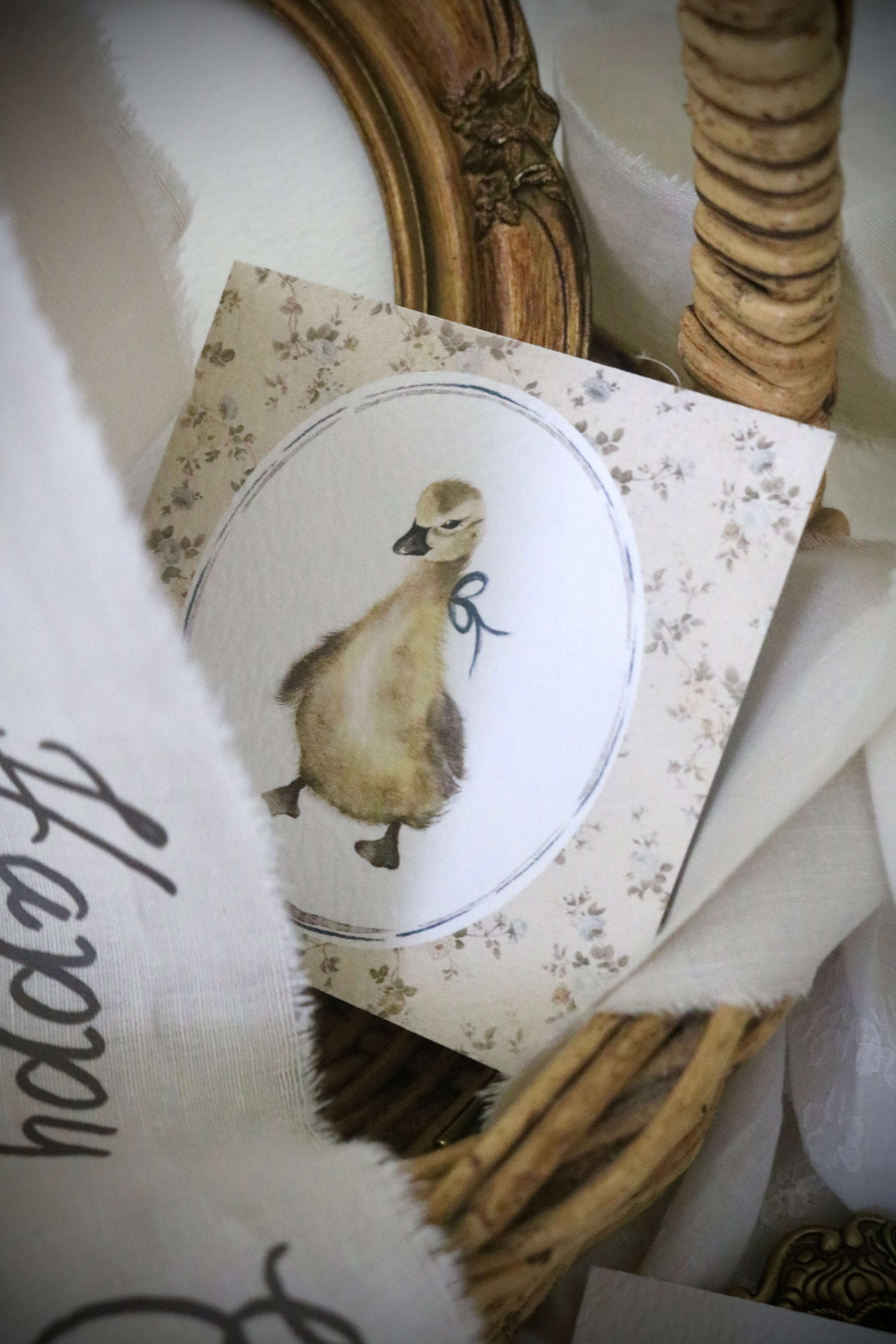 Ruffled Duckling | Art Print or Greeting Card