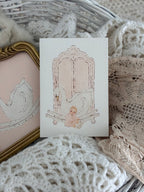 Nursery | Pink | Illustrated Keepsake Card