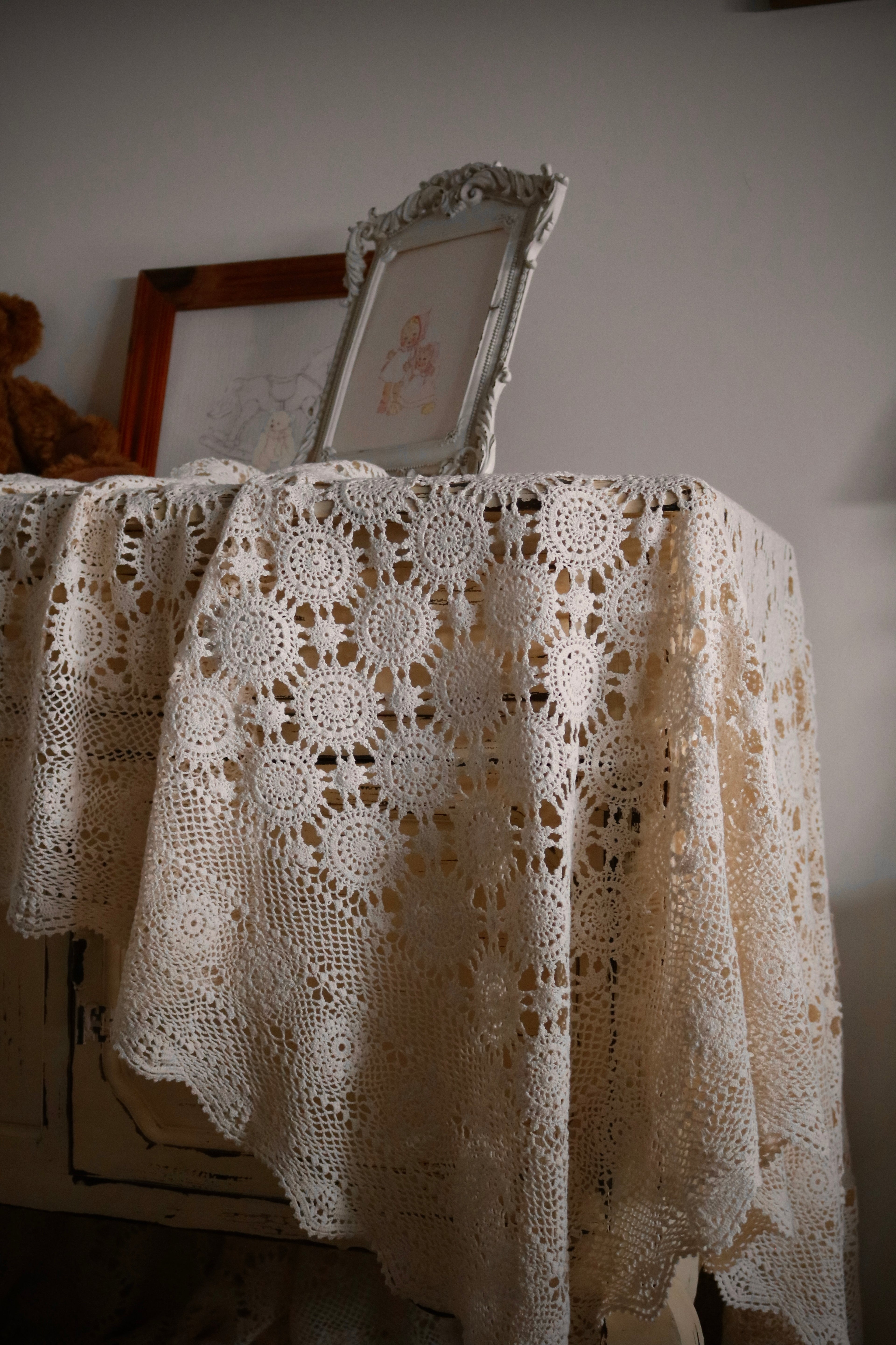 Vintage Crochet Cover