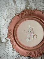 Bunny and Lamb | Framed