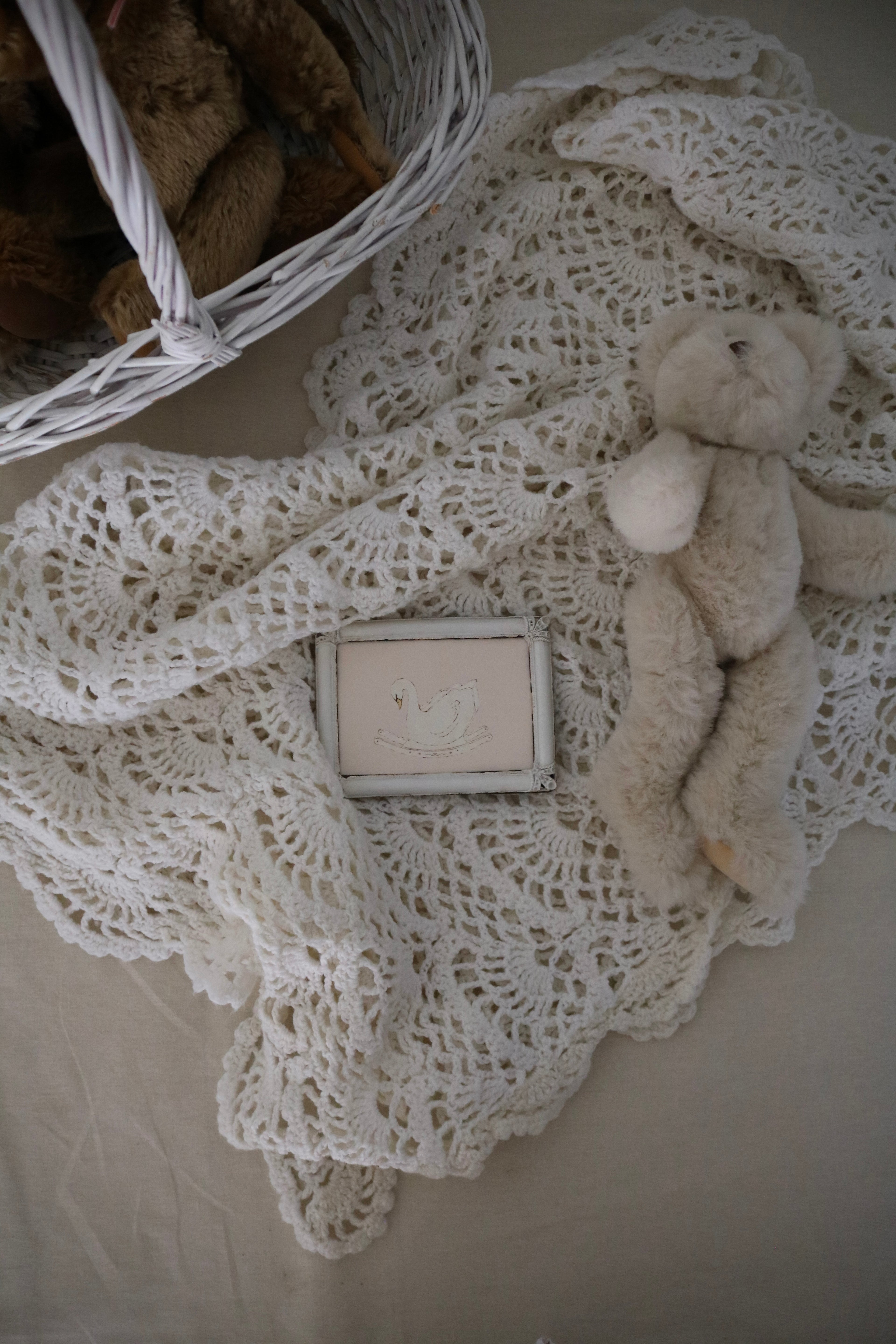 Vintage Decorative Wool Throw