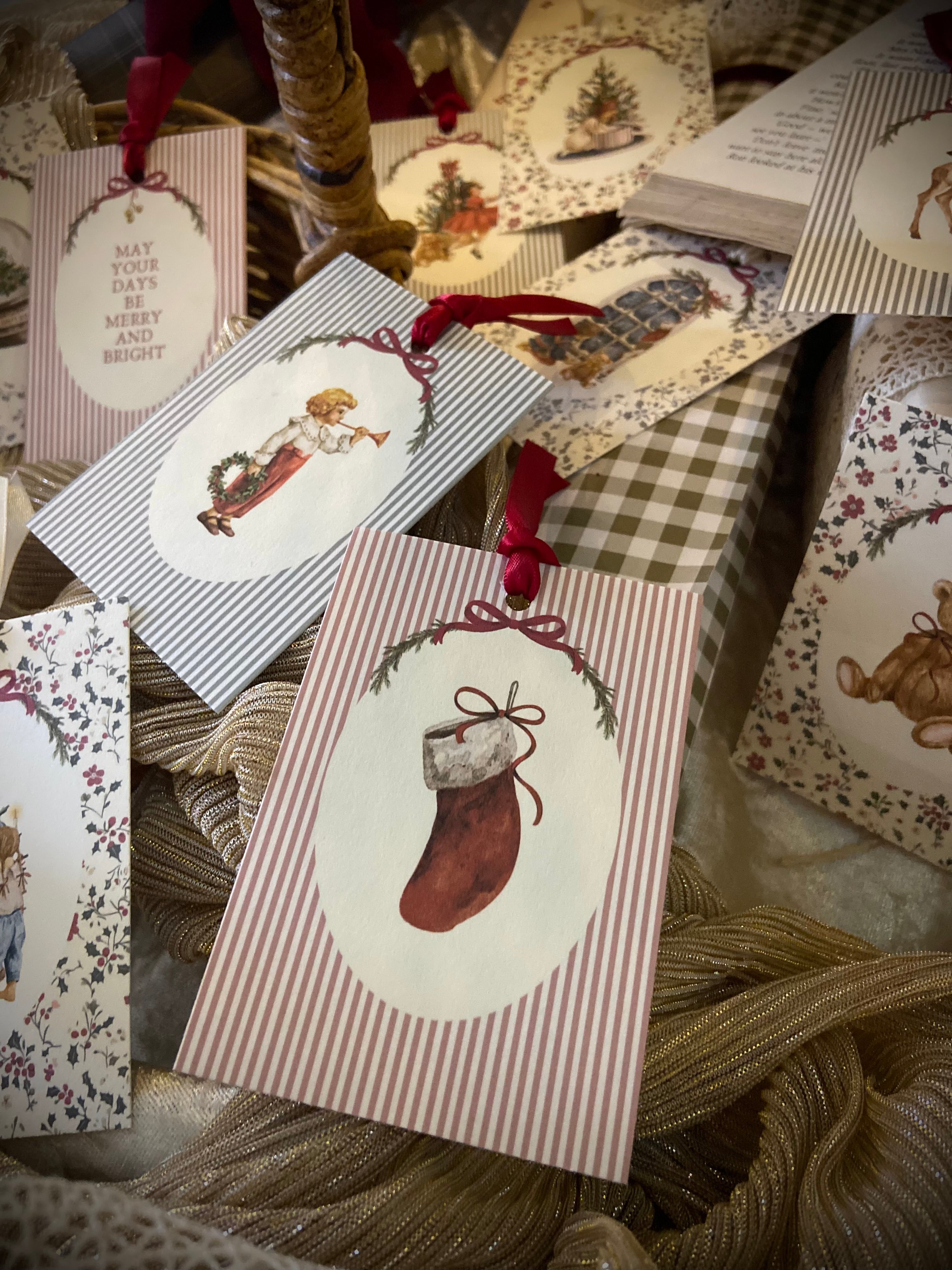 Set of 12 Christmas Gift Tags