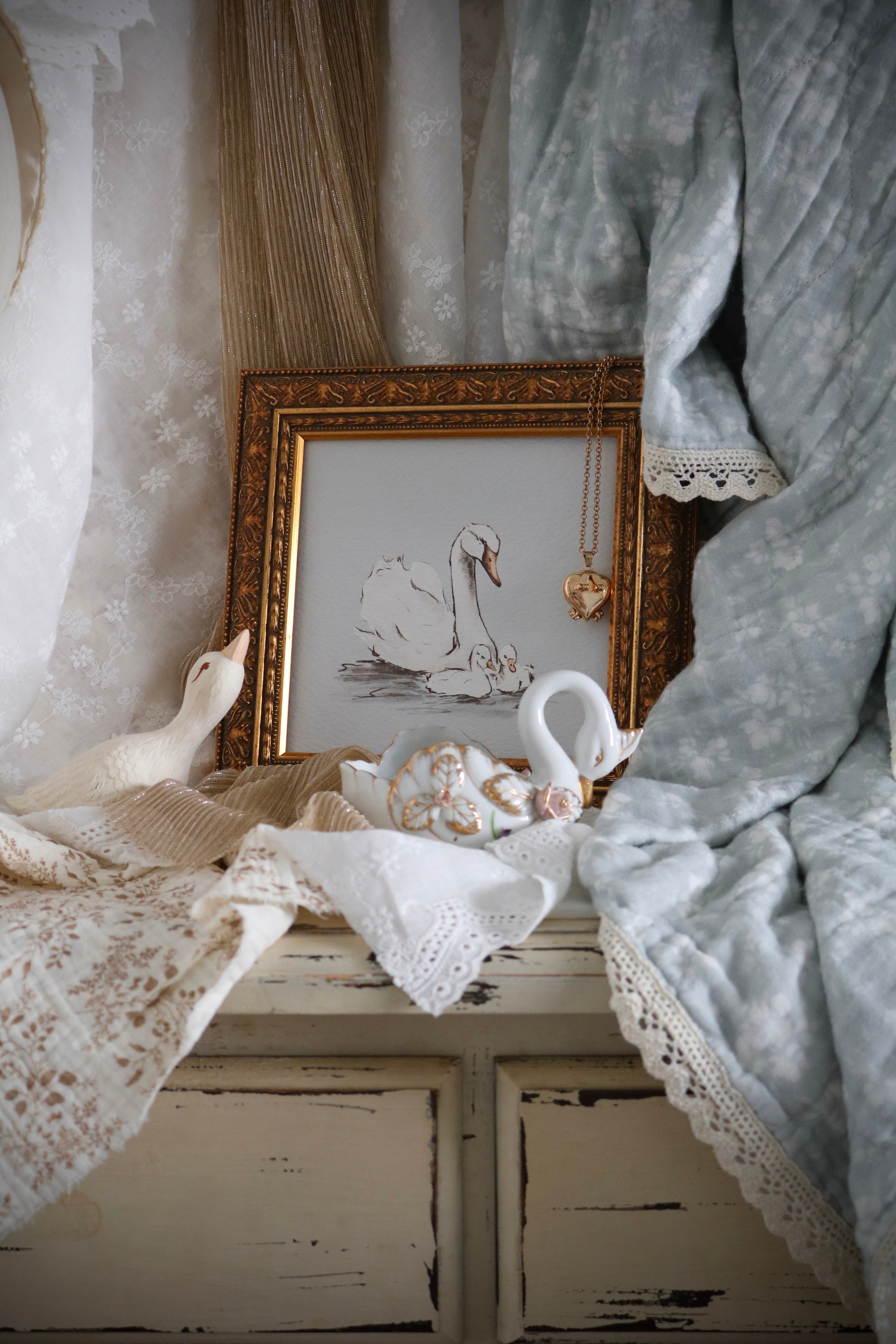 Mother Swan and Her Cygnets | The Storykeeper’s Shelf