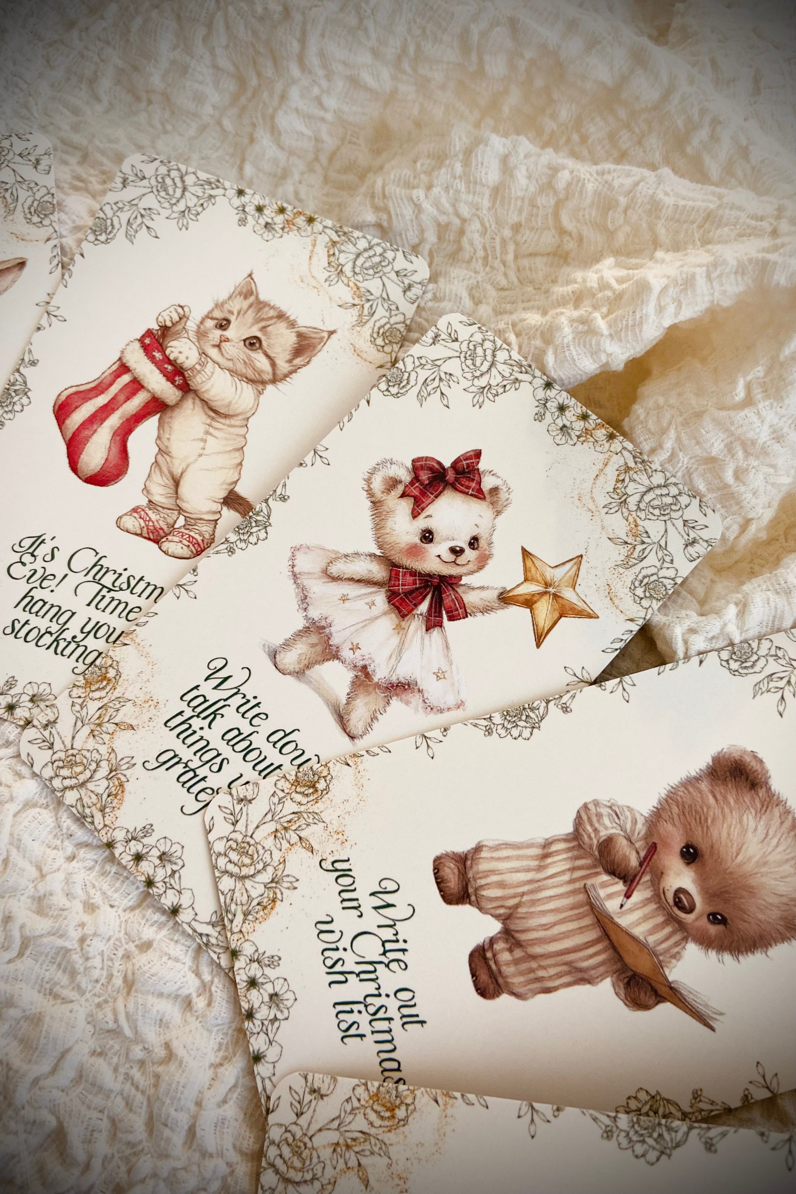 Christmas Advent Countdown Cards