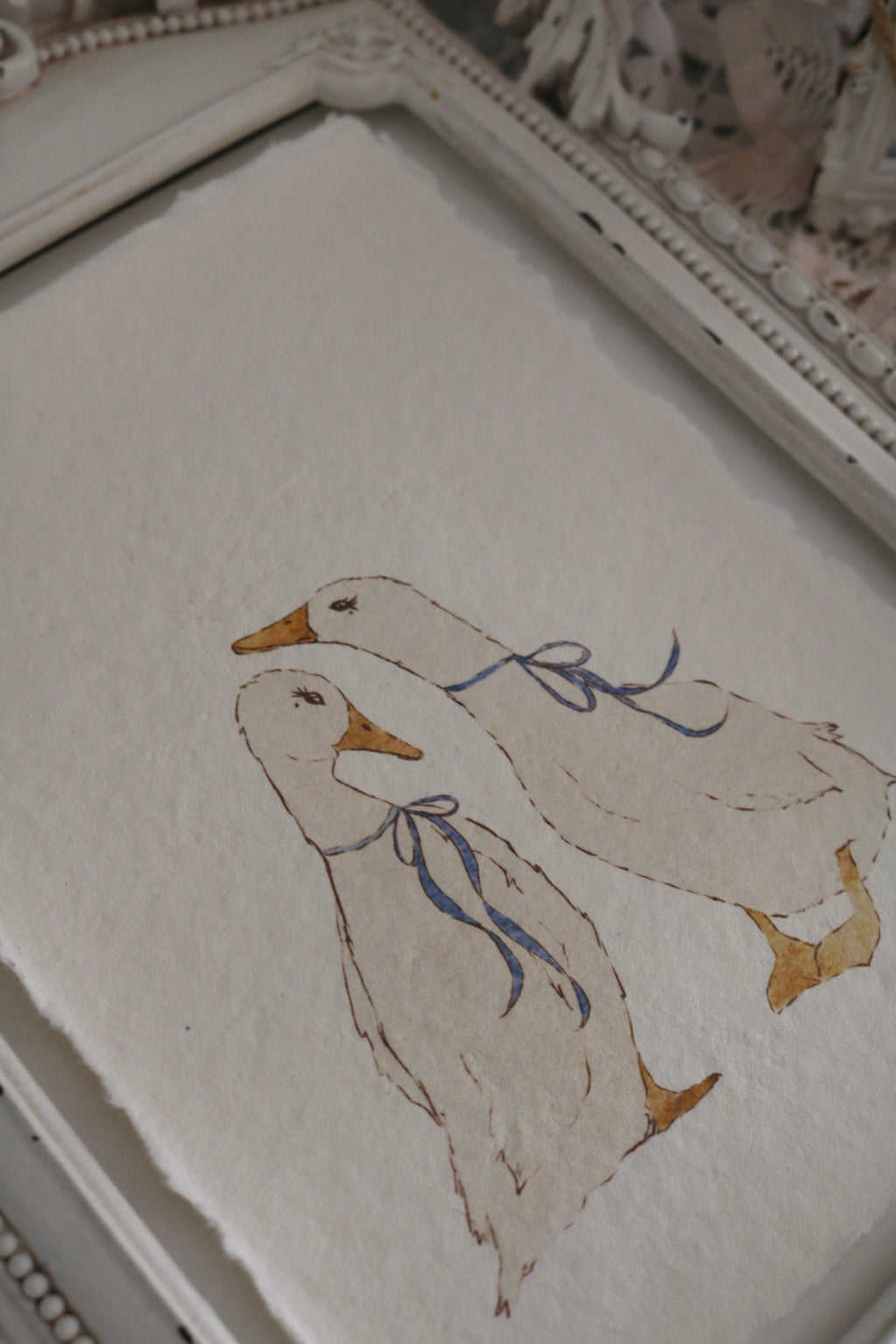 Pearl and Posy | Framed