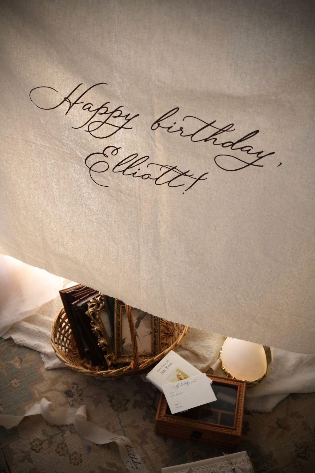 Large Birthday Banner with Custom Text