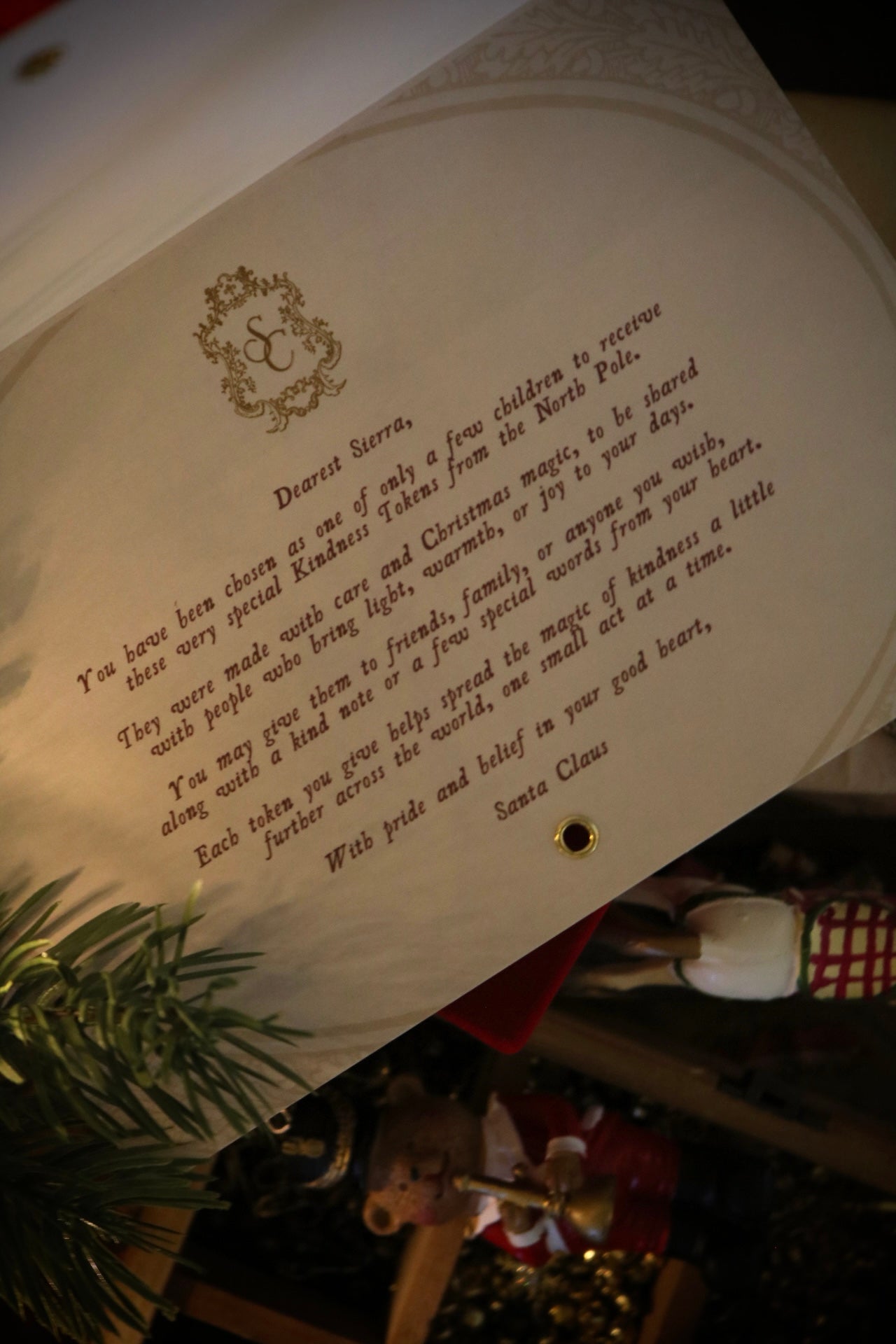 Tokens of Christmas Kindness