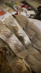 Sateen Keepsake Christmas Ribbon