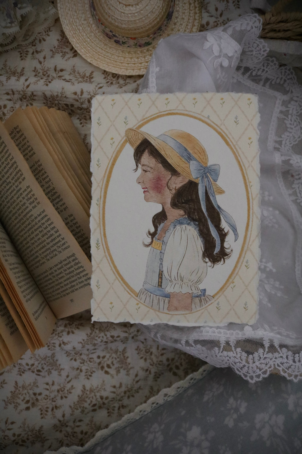 Prairie Dress Portrait