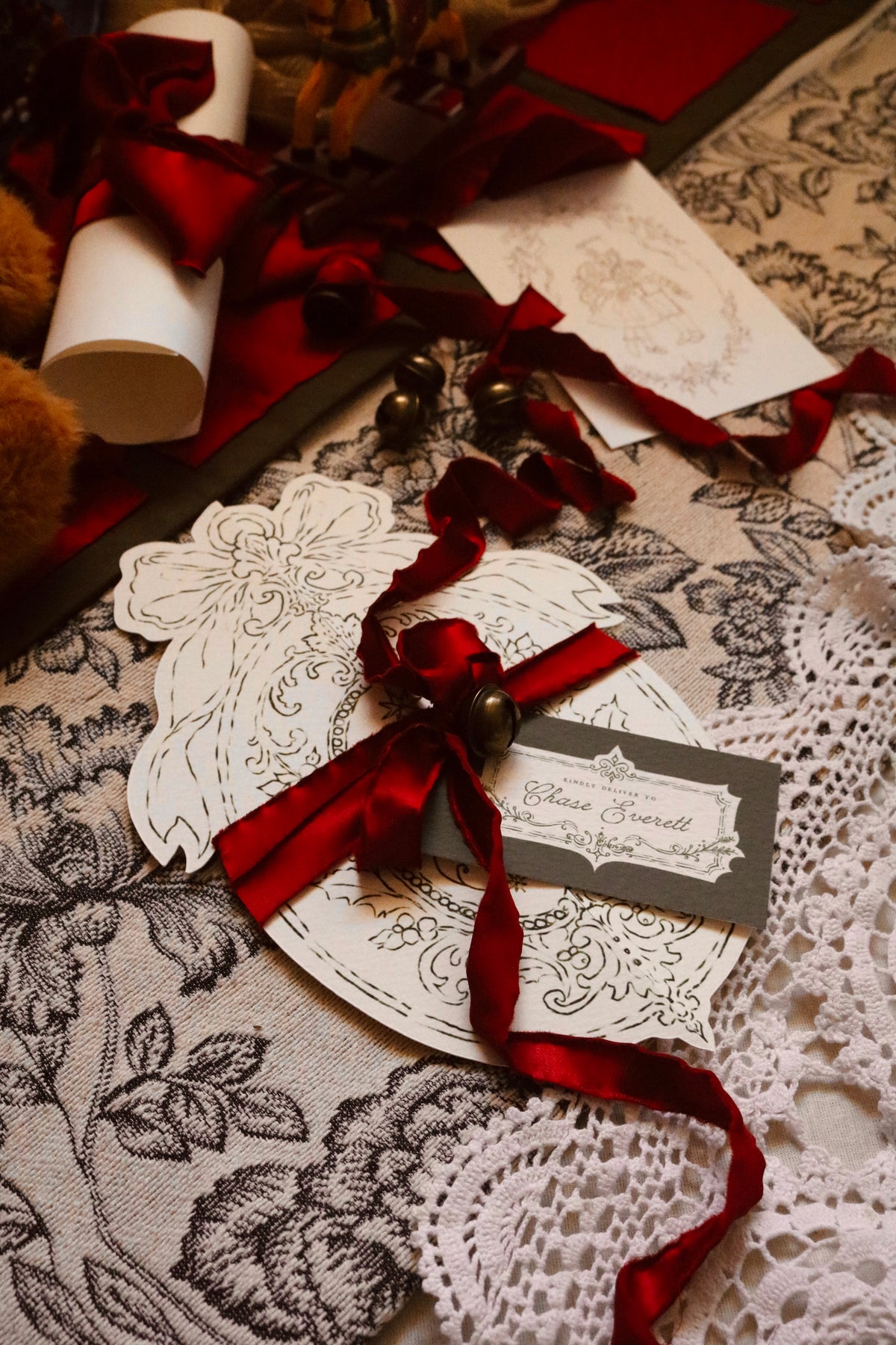 Keepsake Locket Style Letter from Santa