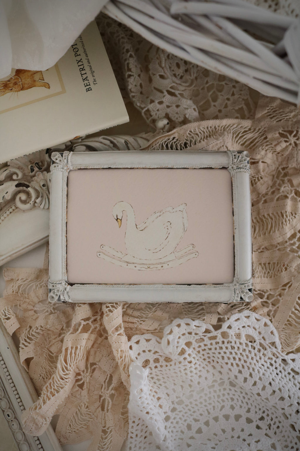 The Rocking Swan | Framed