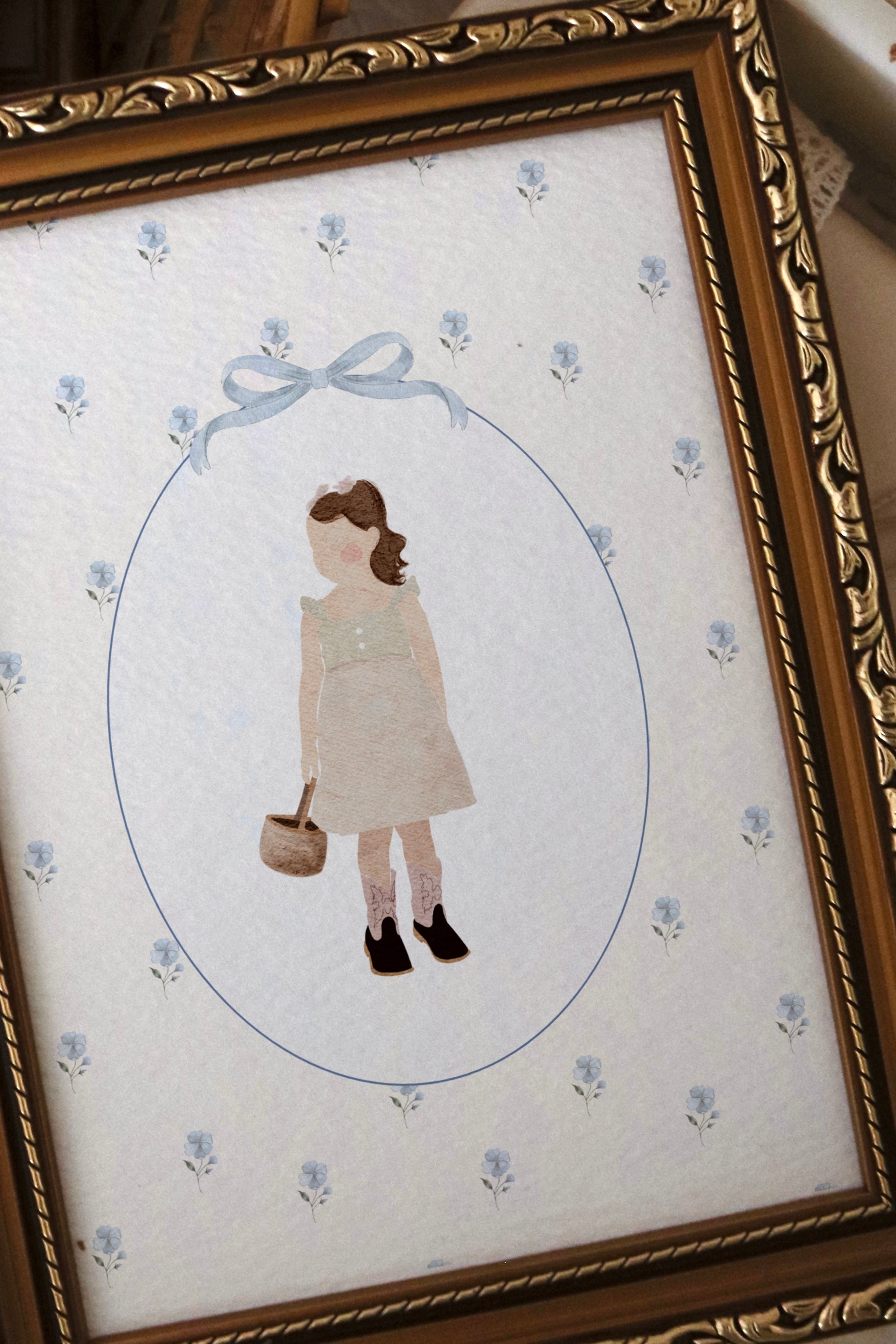 Storybook Portrait Illustration