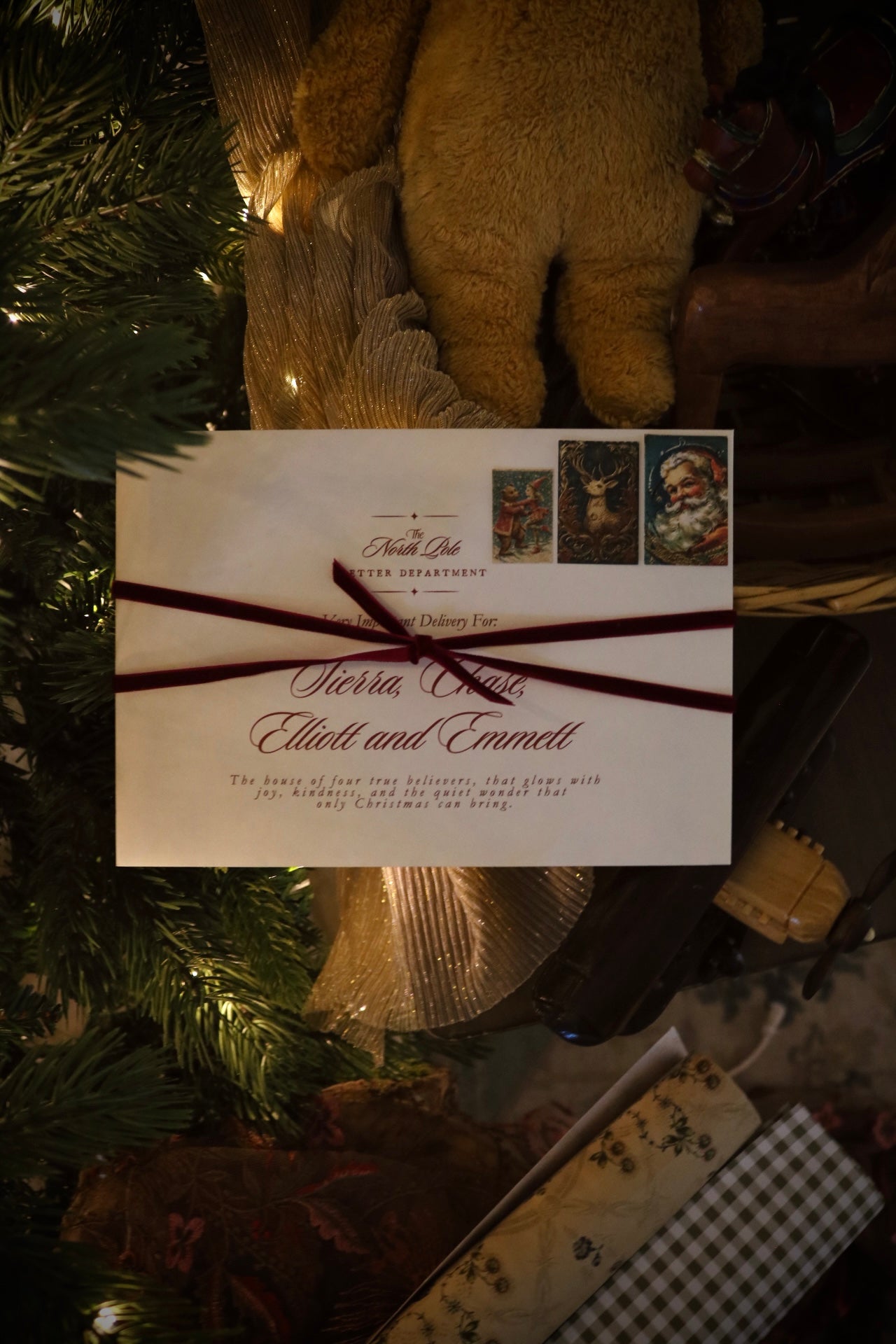 The First Delivery of December | Letter from Santa