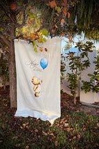 Extra Large Birthday Banner | 100cm x 180cm | Multiple Design + Fabric Options