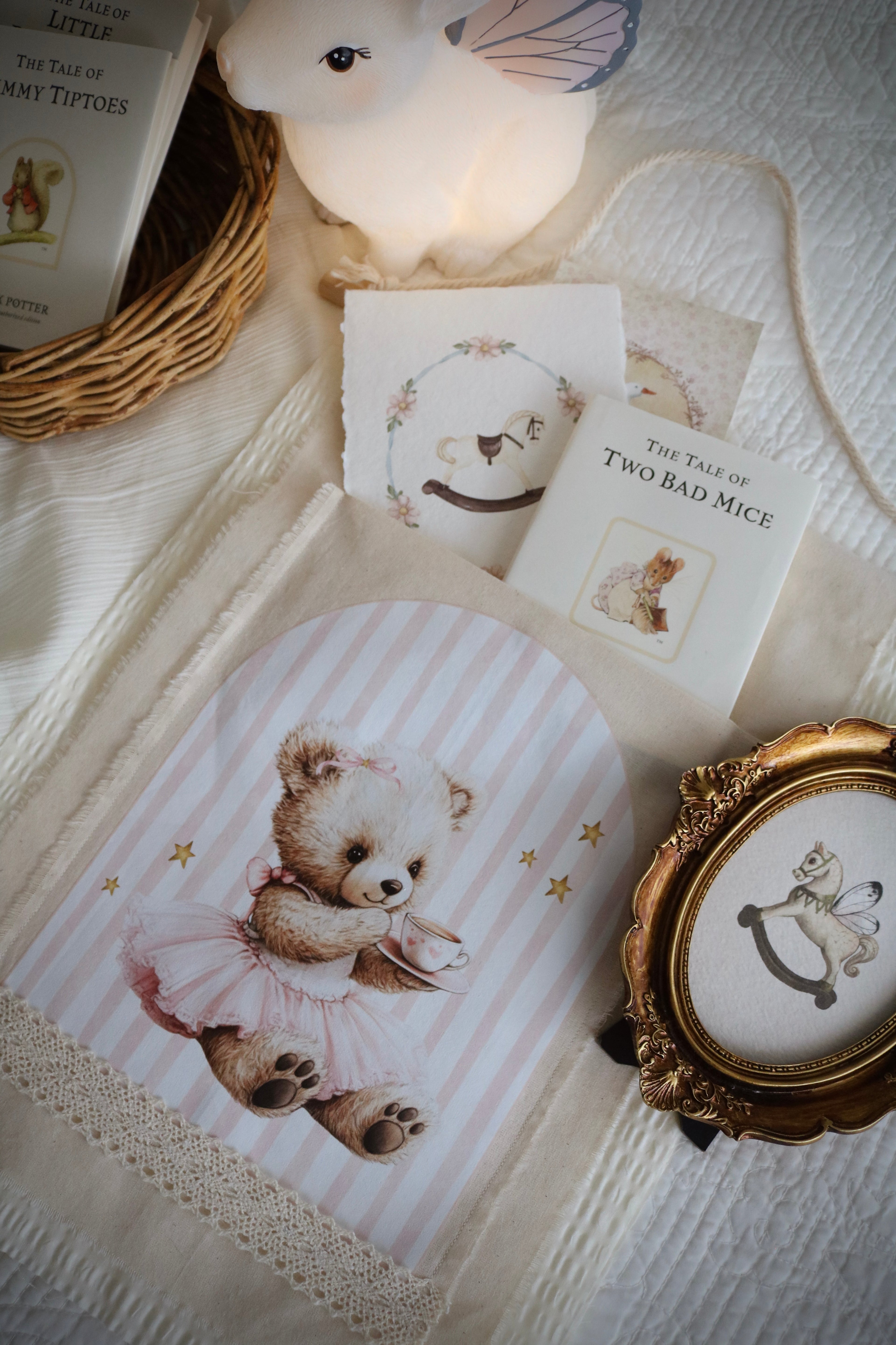 Double Sided Bedroom Banner with Keepsake Pocket