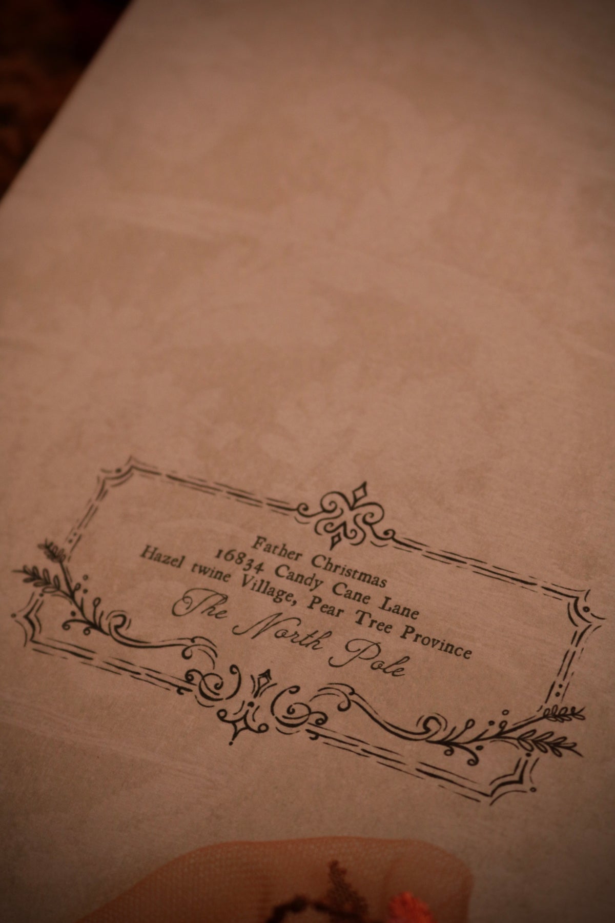 Scroll Style Letter from Santa | Deliver on Christmas Morning