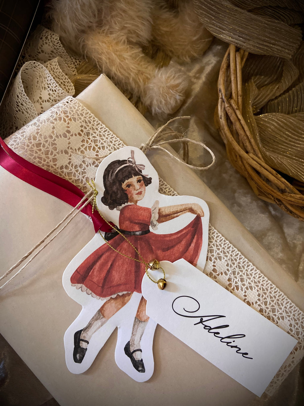 Storybook Style Gift Tag