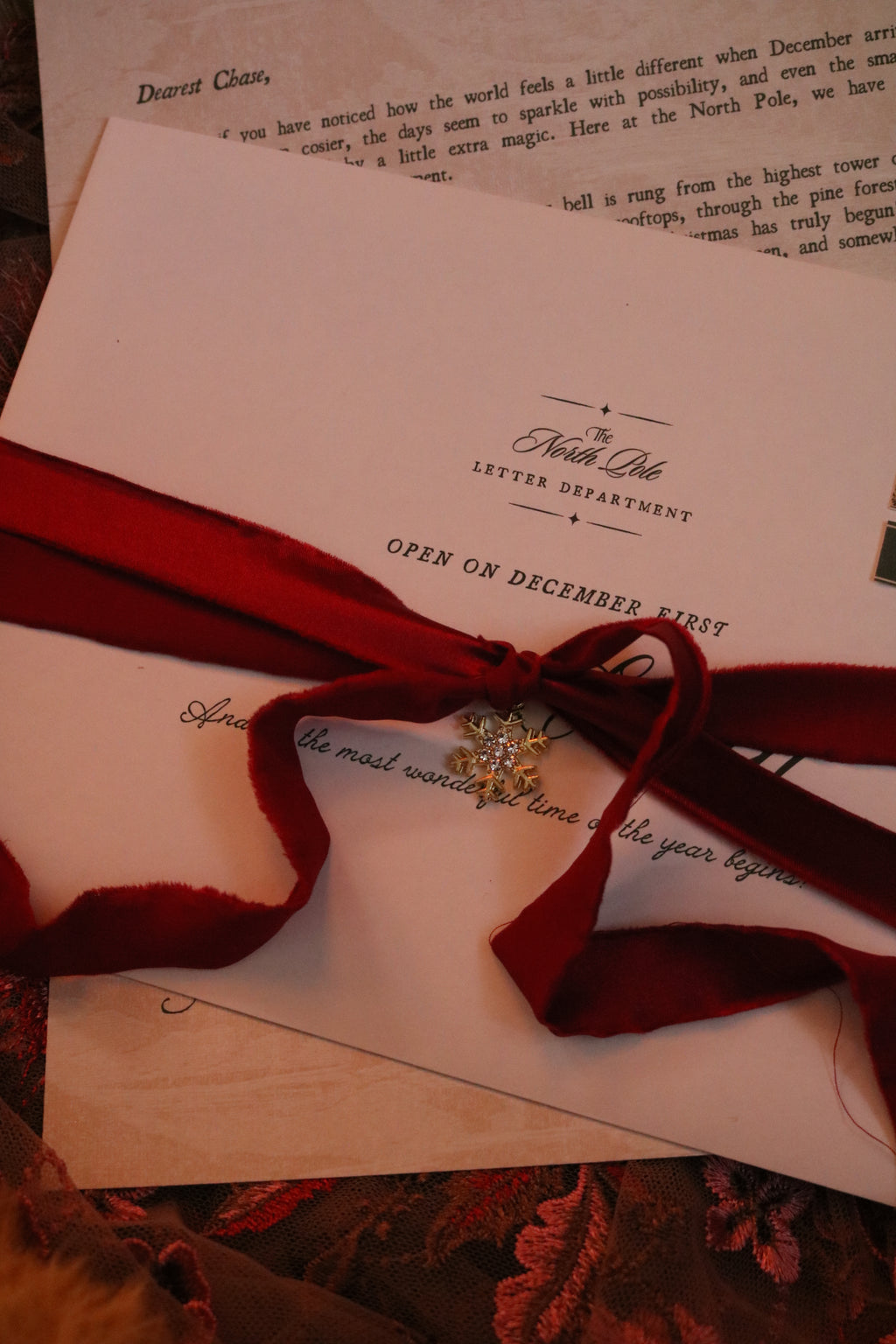 The First Delivery of December | Letter from Santa