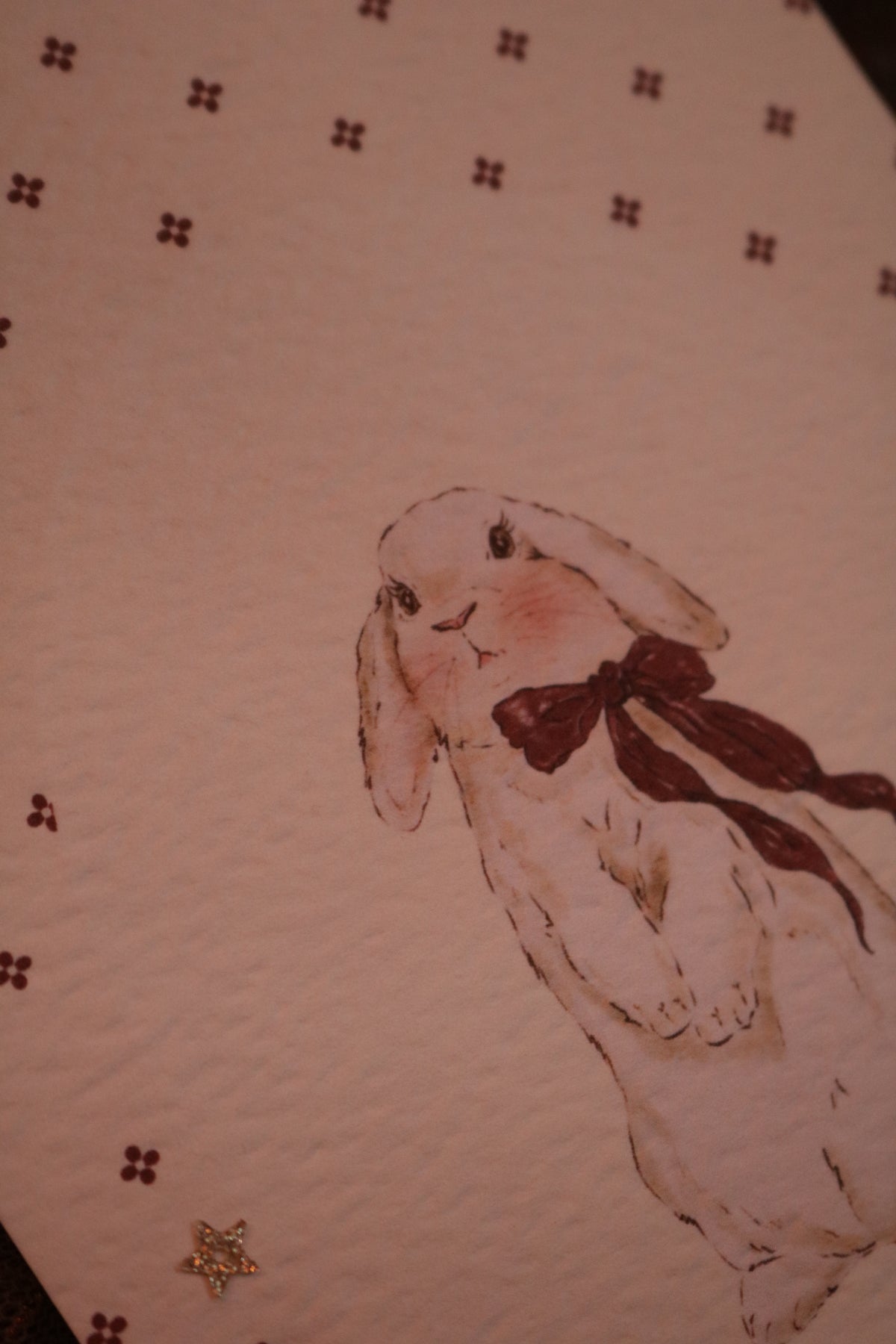 Bunny | Available as Christmas Card or Print