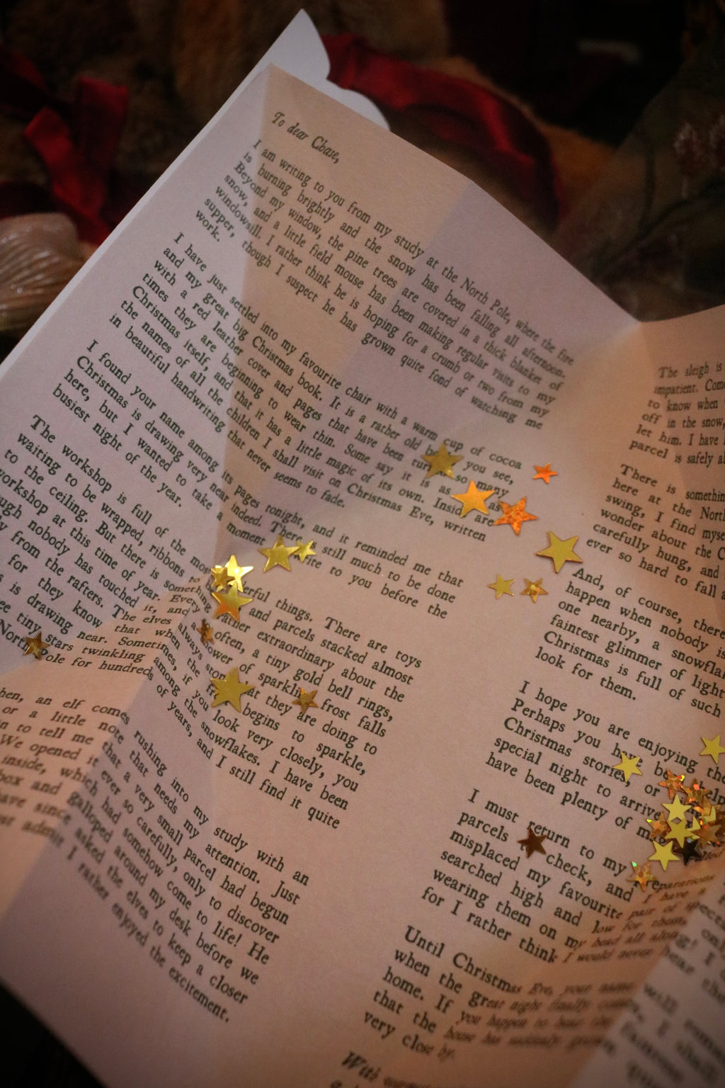 Keepsake Locket Style Letter from Santa