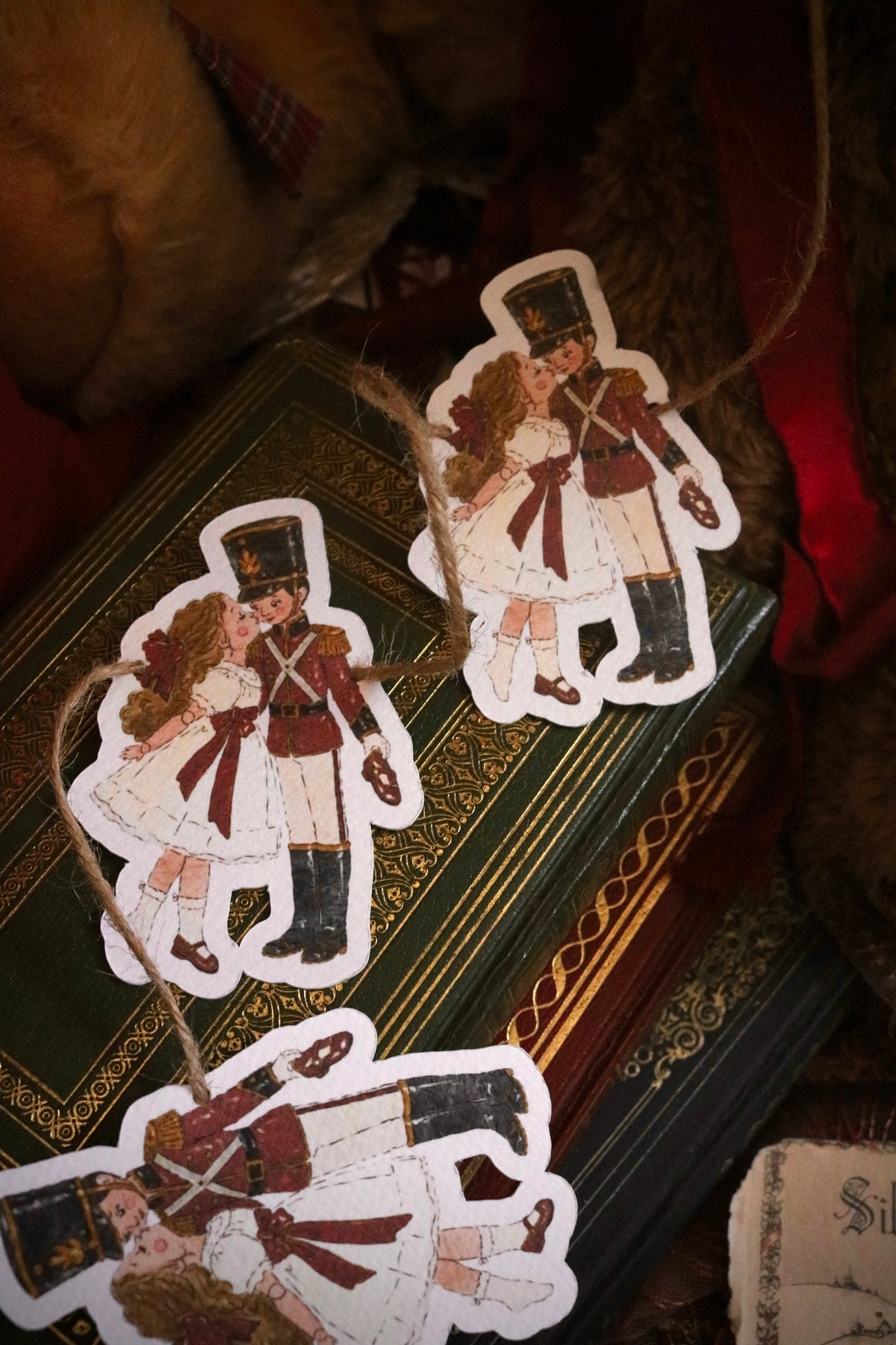 Toy Soldier & Dolly Christmas Garland
