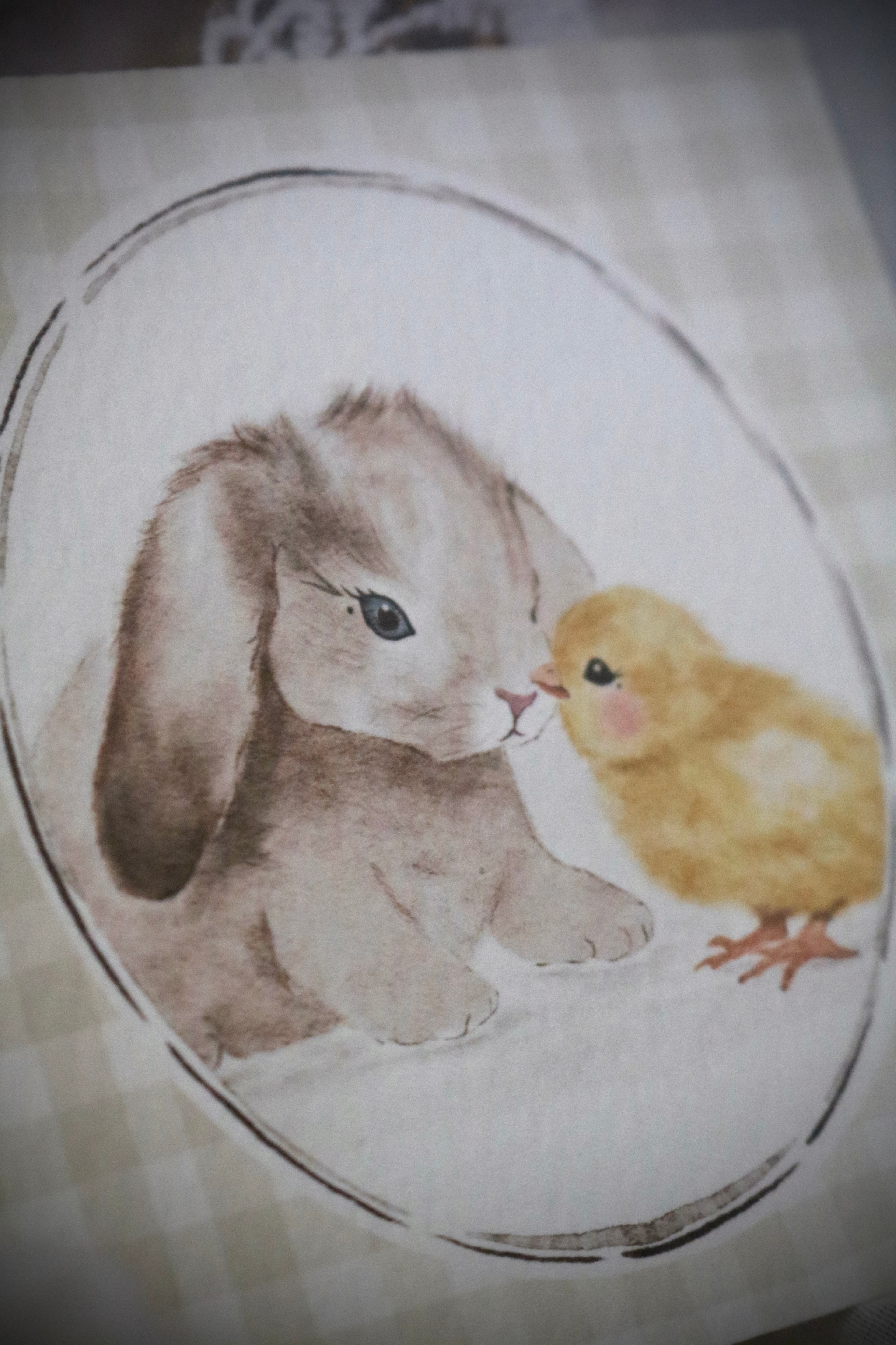Bunny and Chick | Art Print or Greeting Card