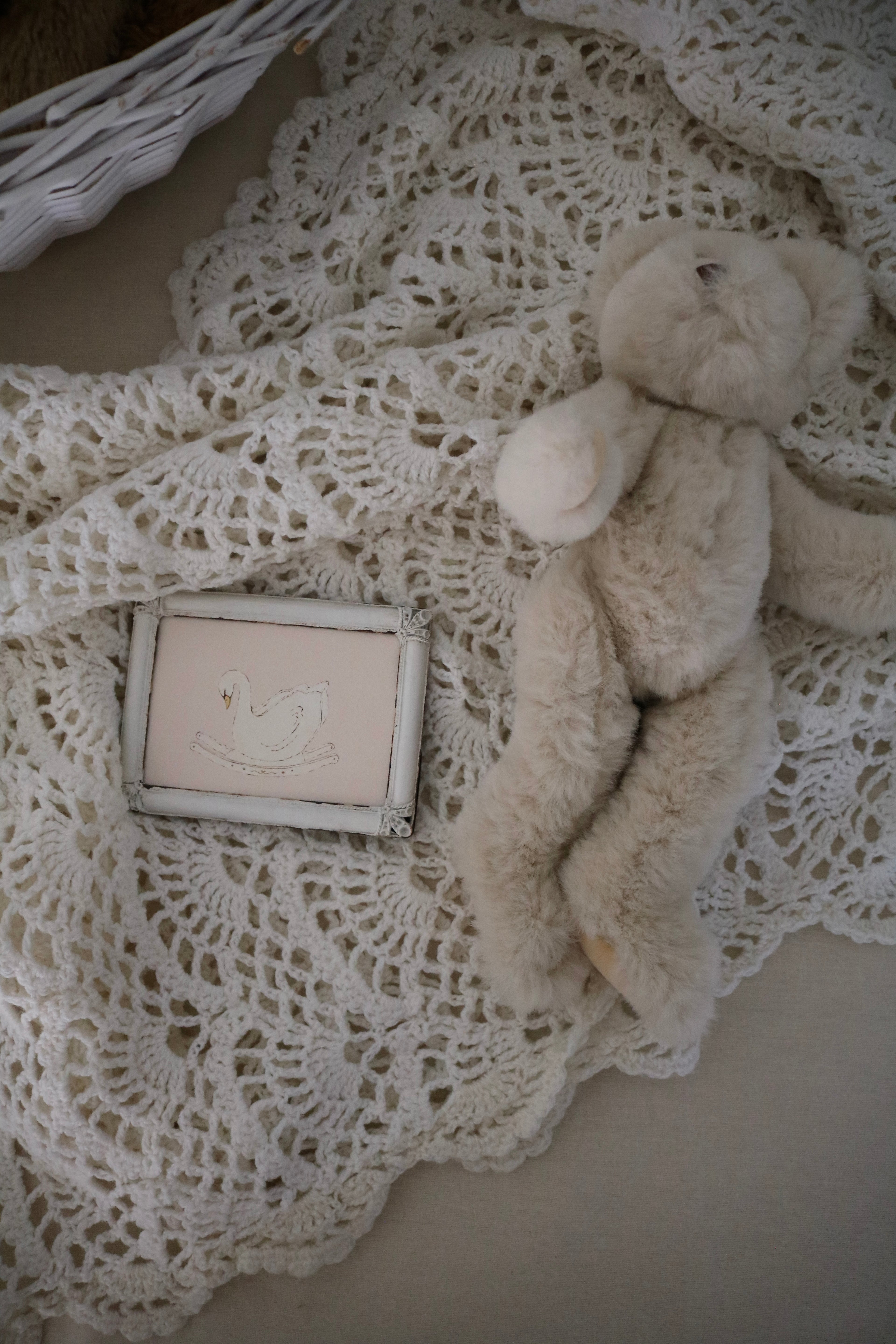 Vintage Decorative Wool Throw