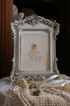 Little Dolly and Her Lamb | Art Print