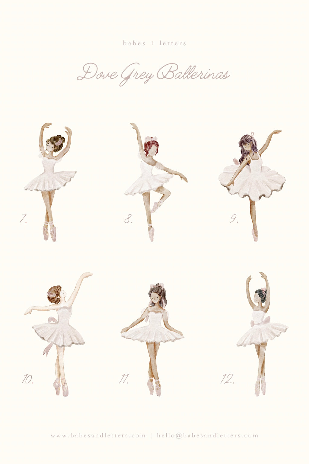 Personalised Ballerina Snow Globe | Petite Étoile