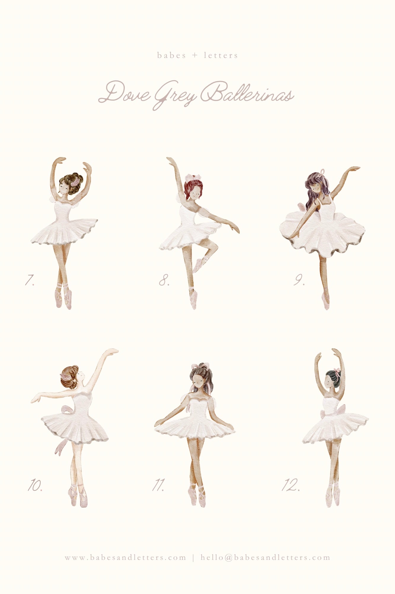 Personalised Ballerina Snow Globe | Petite Étoile