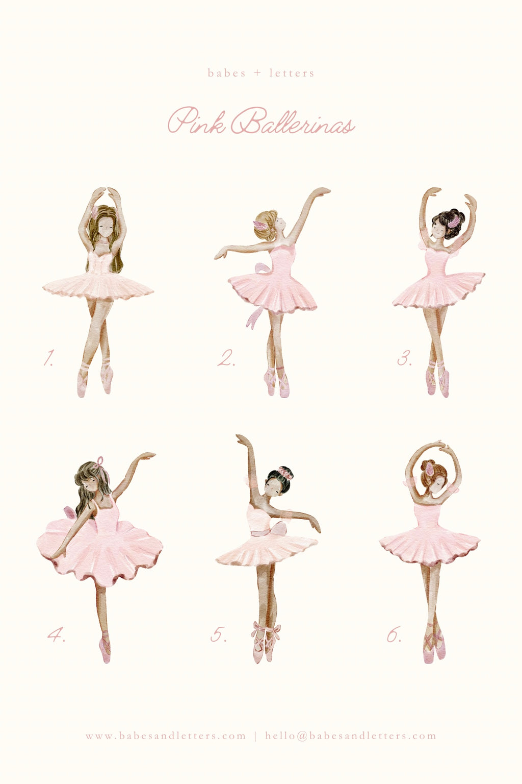 Personalised Ballerina Snow Globe | Petite Étoile
