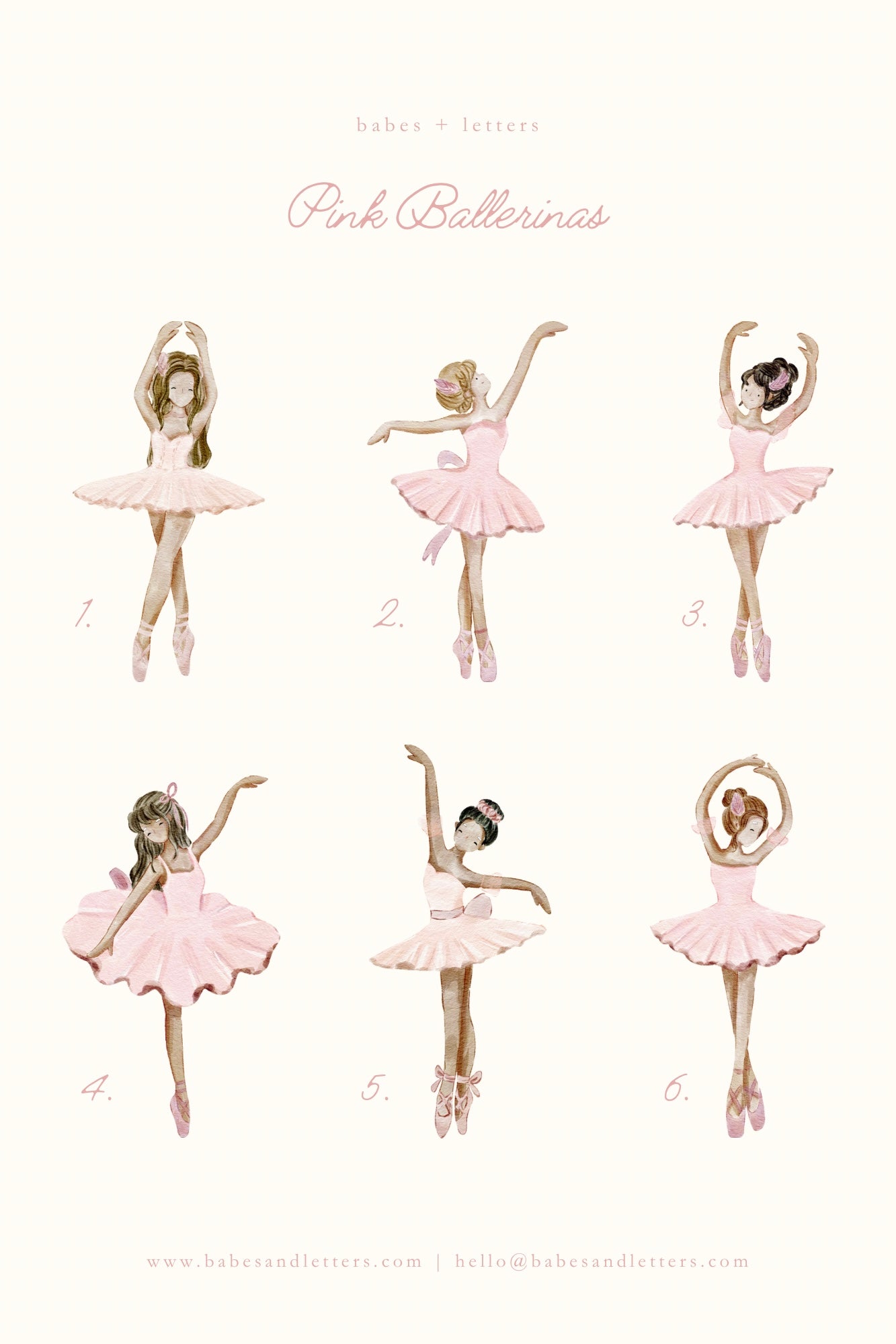 Personalised Ballerina Snow Globe | Petite Étoile