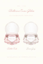 Personalised Ballerina Snow Globe | Petite Étoile