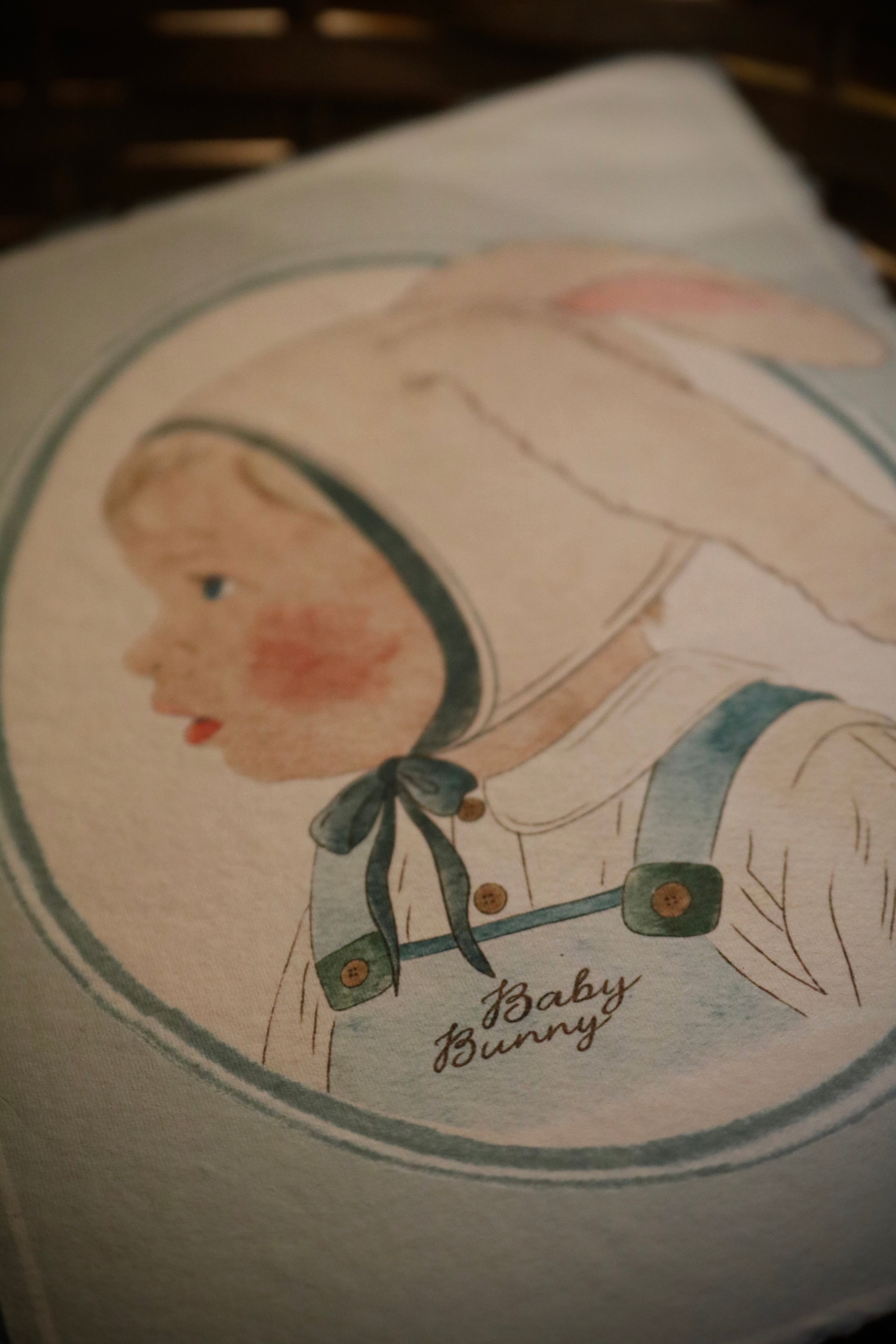 Bunny Bonnet Portrait