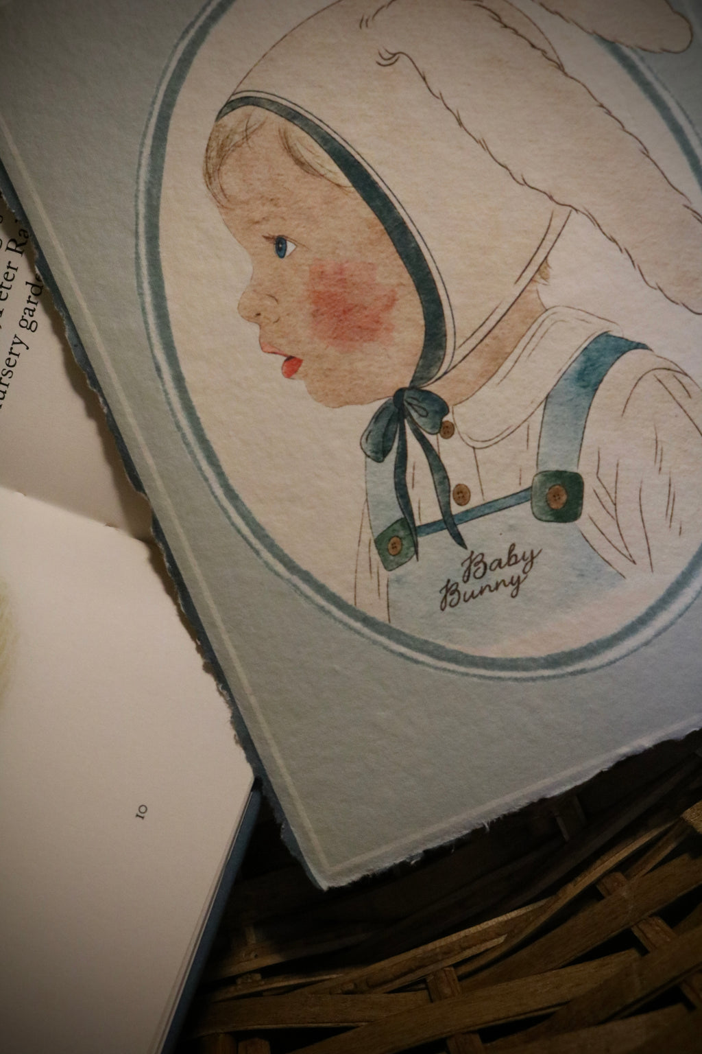 Bunny Bonnet Portrait