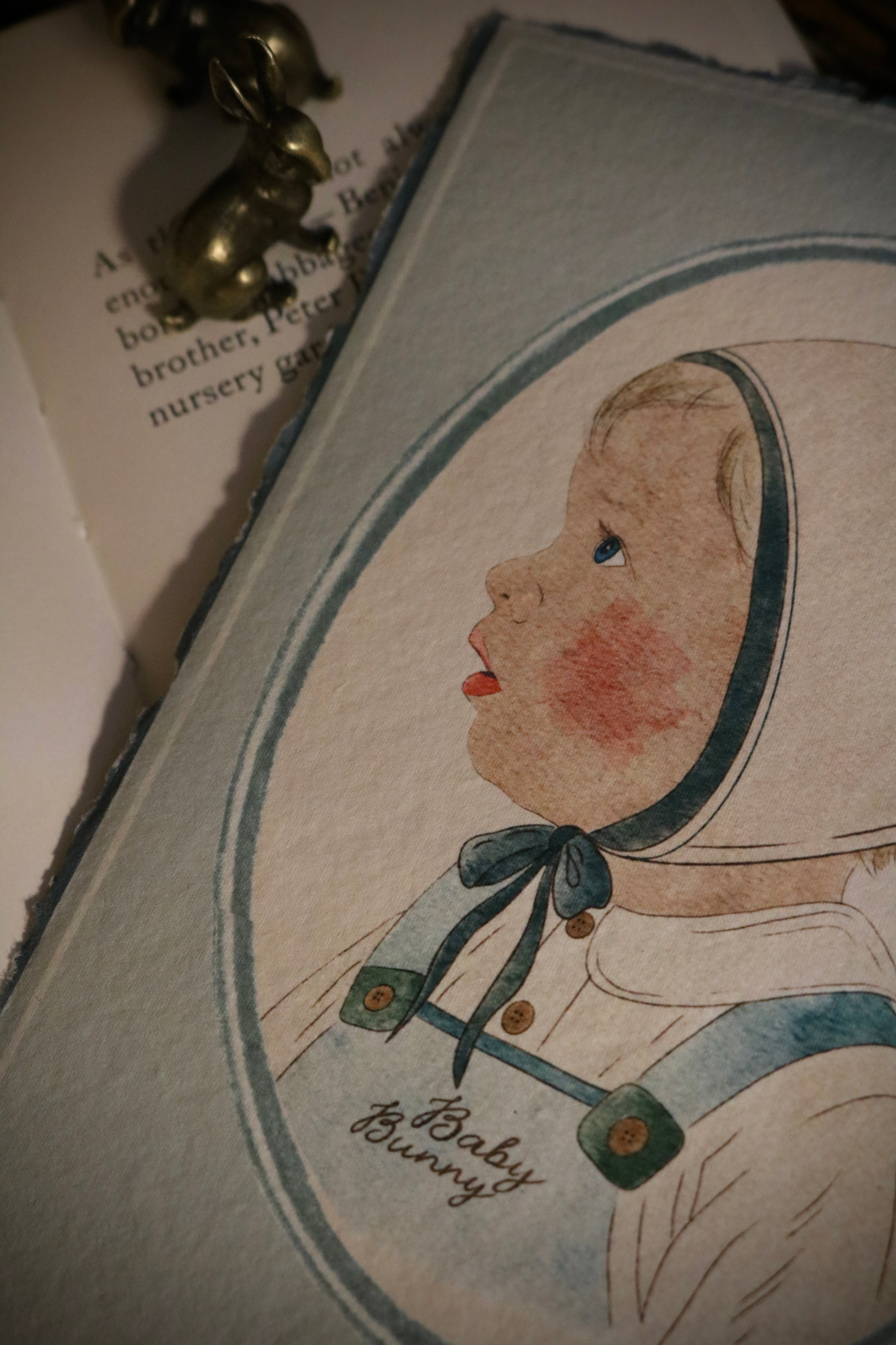 Bunny Bonnet Portrait