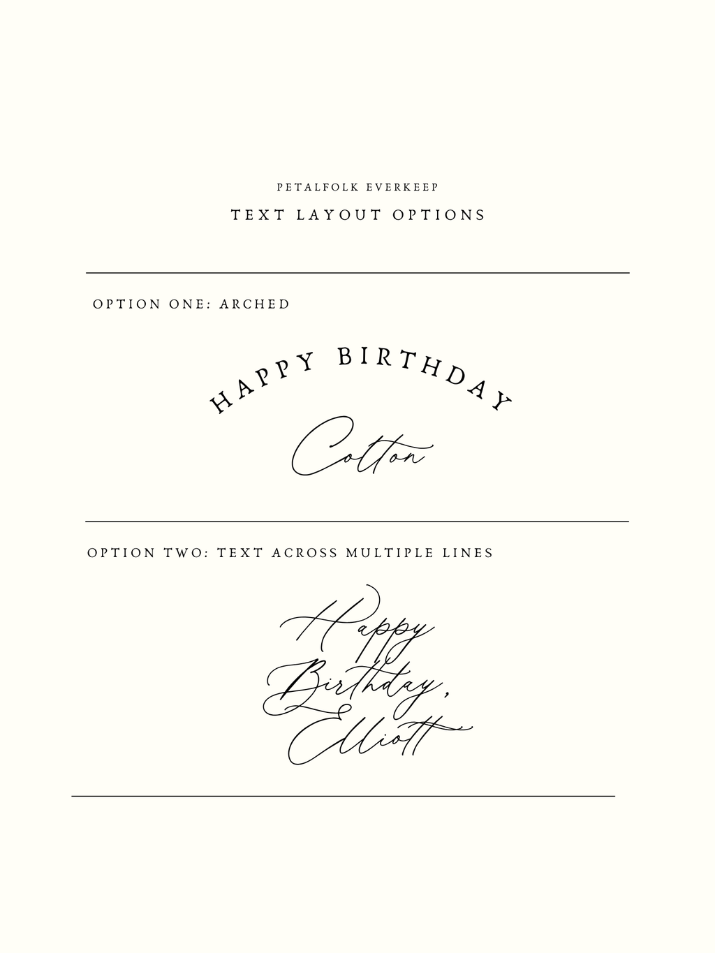 Small Birthday Banner with Custom Text